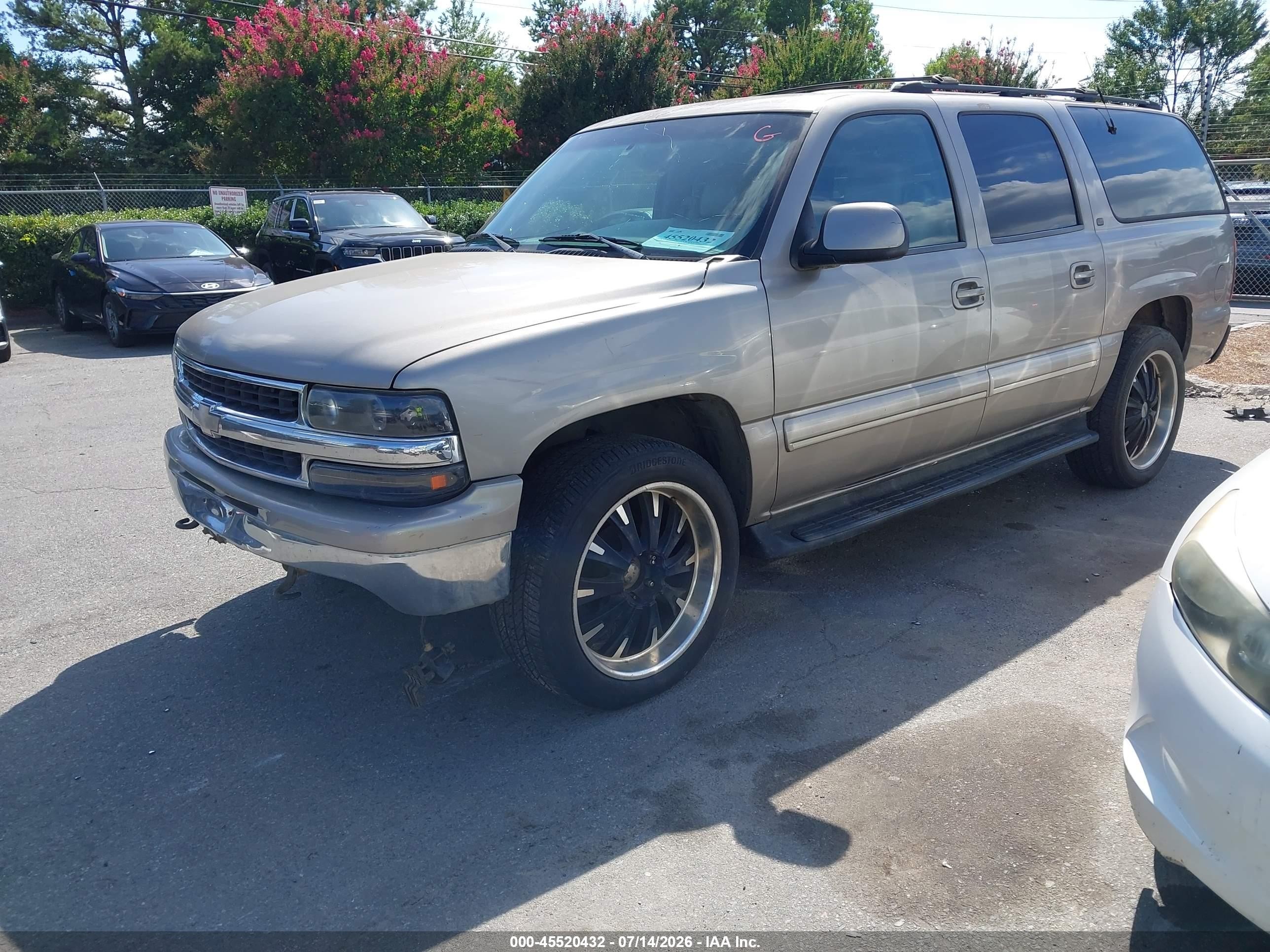 2001 Chevrolet Suburban 1500 Lt Gold vin: 1GNFK16T11J233318