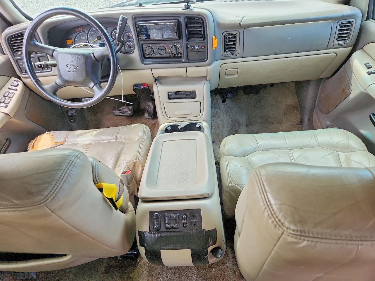 2001 Chevrolet Suburban K1500 Black vin: 1GNFK16T41J203522