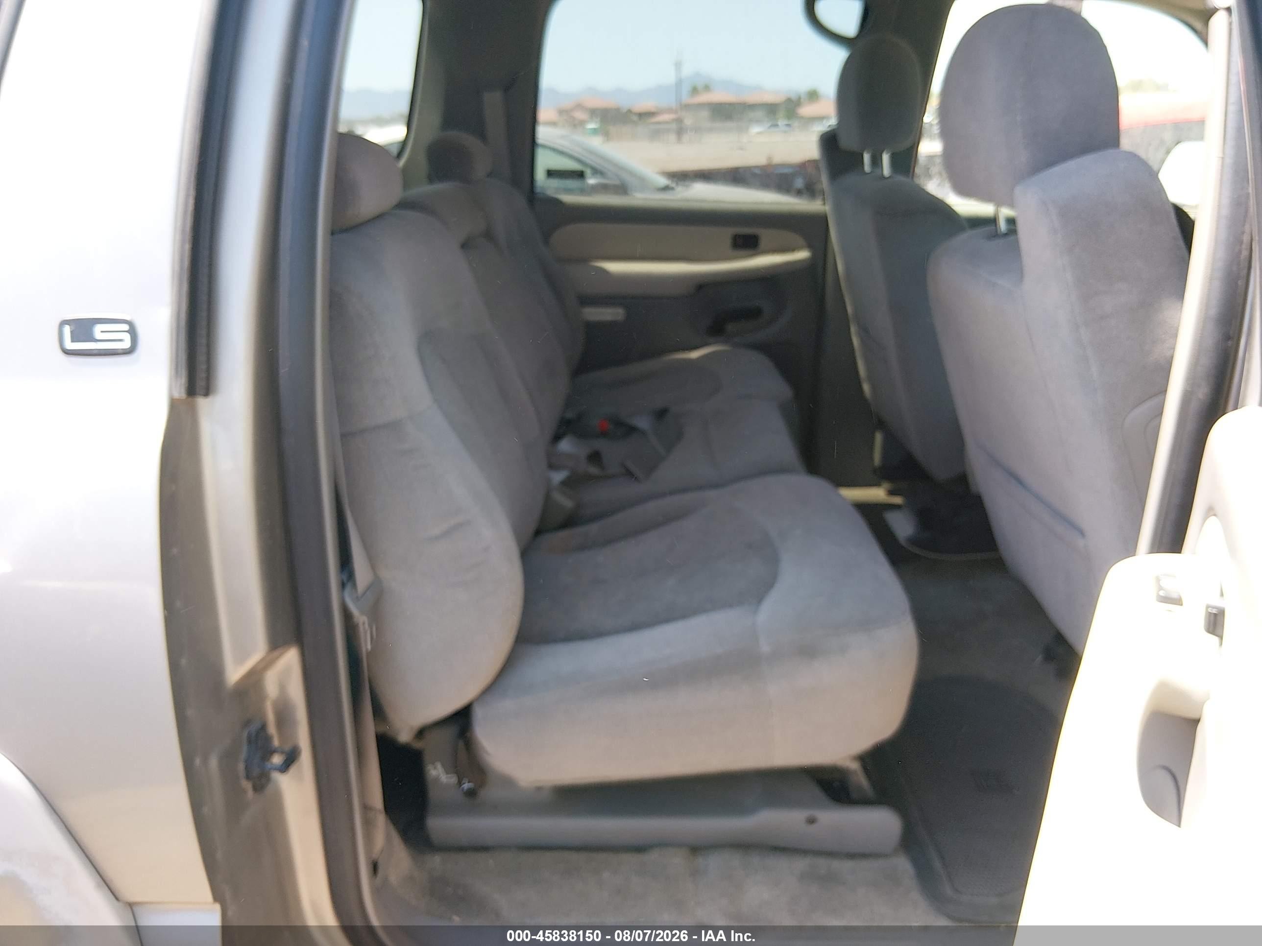 2001 Chevrolet Suburban 1500 Ls Gray vin: 1GNFK16T51J309042