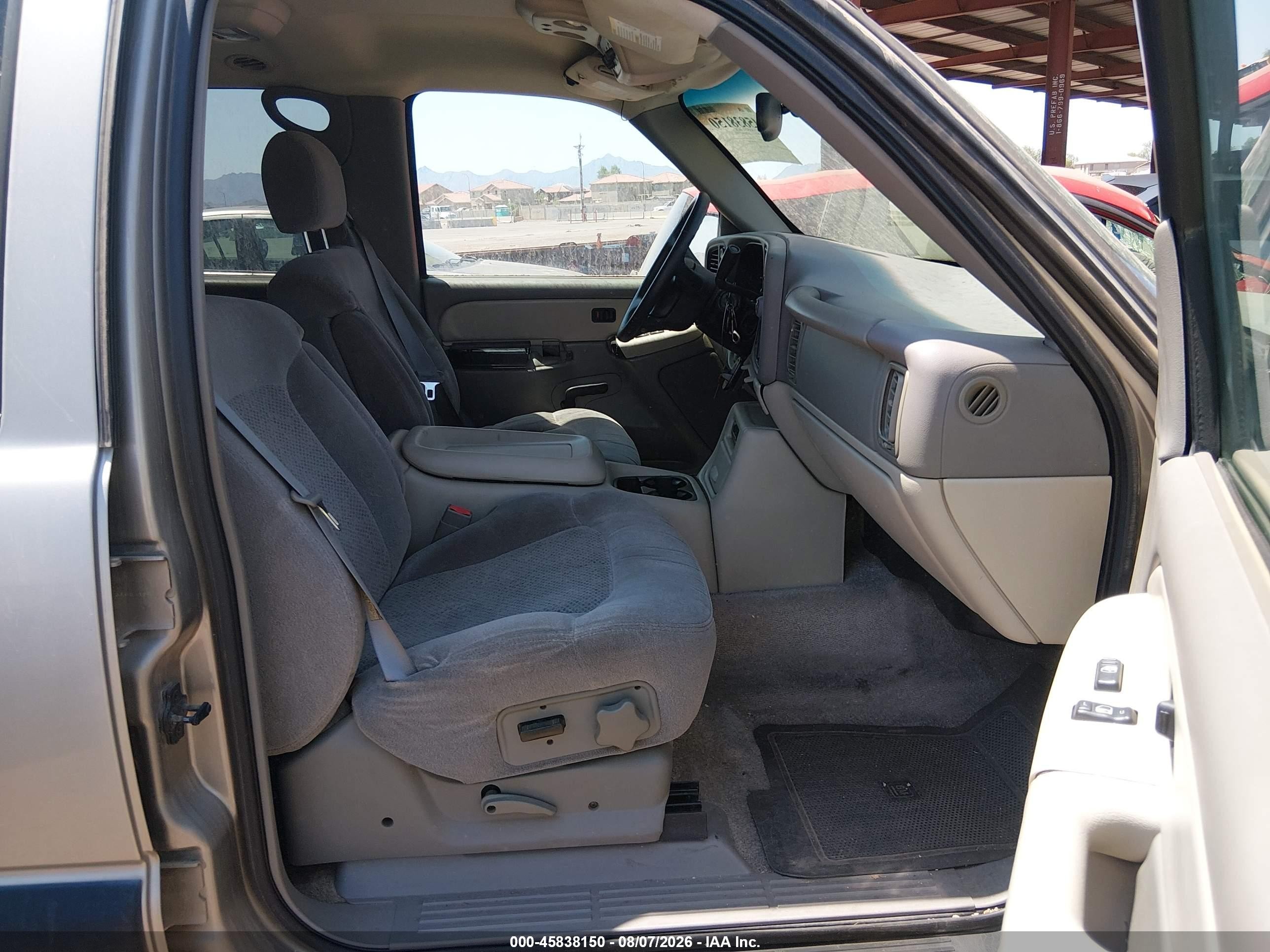 2001 Chevrolet Suburban 1500 Ls Gray vin: 1GNFK16T51J309042
