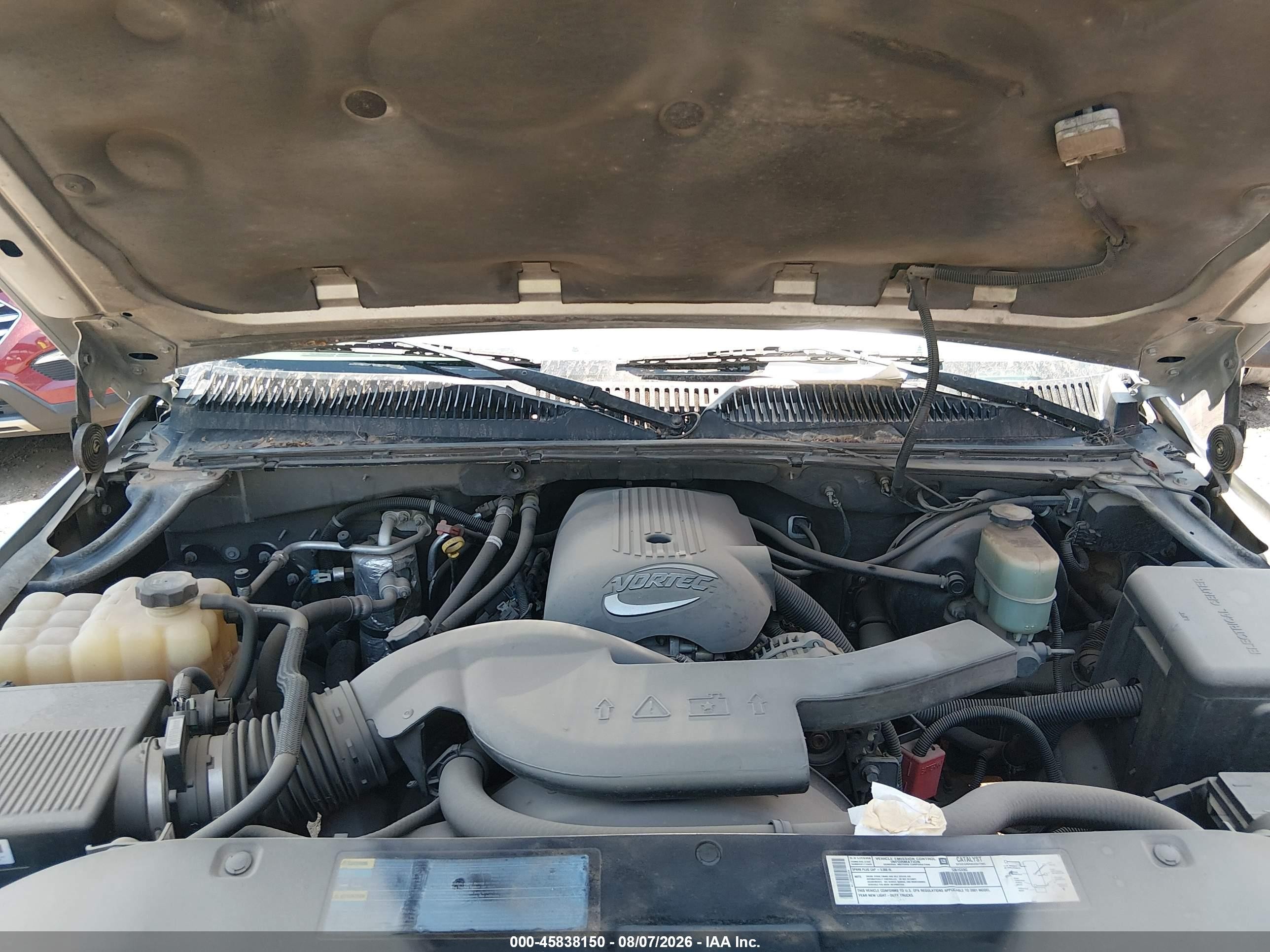 2001 Chevrolet Suburban 1500 Ls Gray vin: 1GNFK16T51J309042