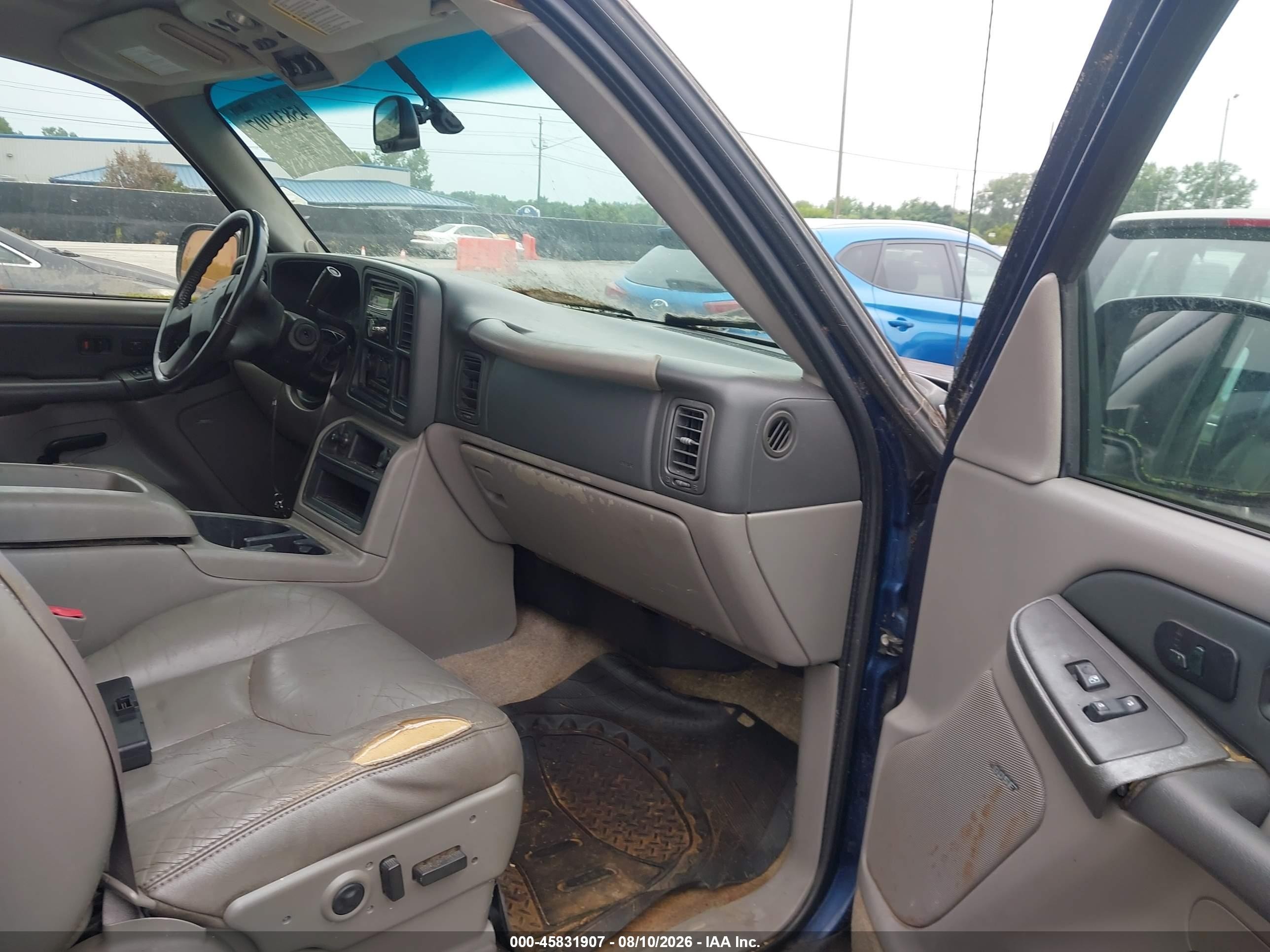 2003 Chevrolet Suburban 1500 Lt Blue vin: 1GNFK16Z03J172258