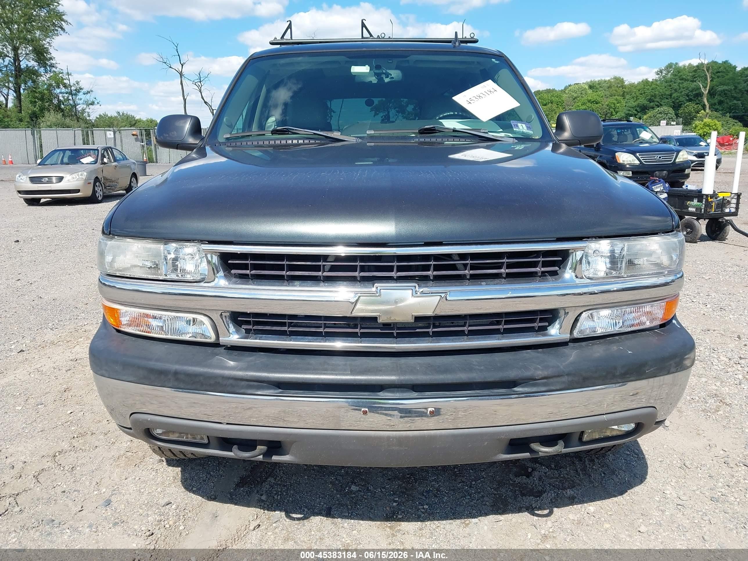 2006 Chevrolet Suburban 1500 Lt Black vin: 1GNFK16Z26J168202