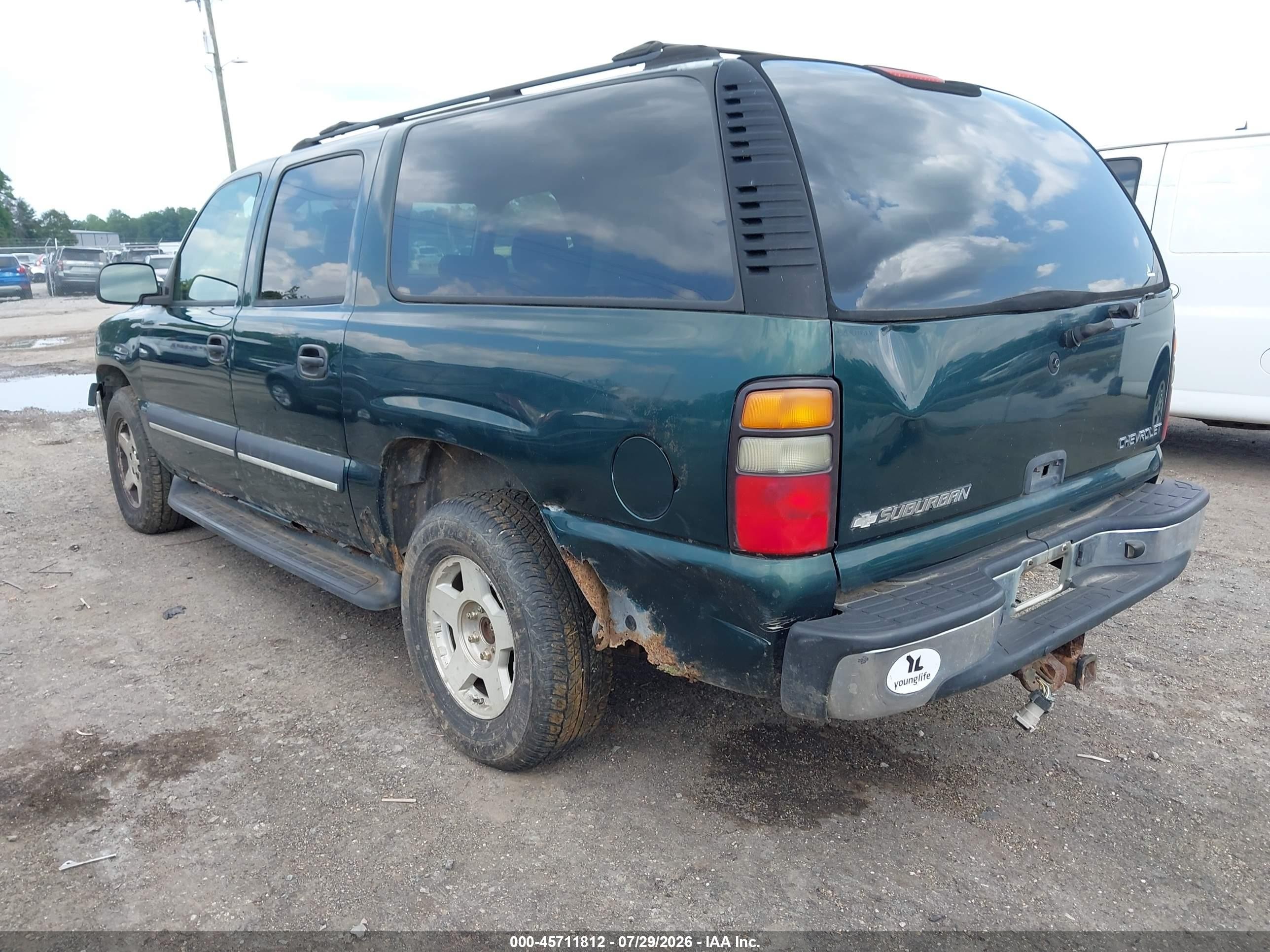 2004 Chevrolet Suburban 1500 Ls Зеленый vin: 1GNFK16Z44J174919