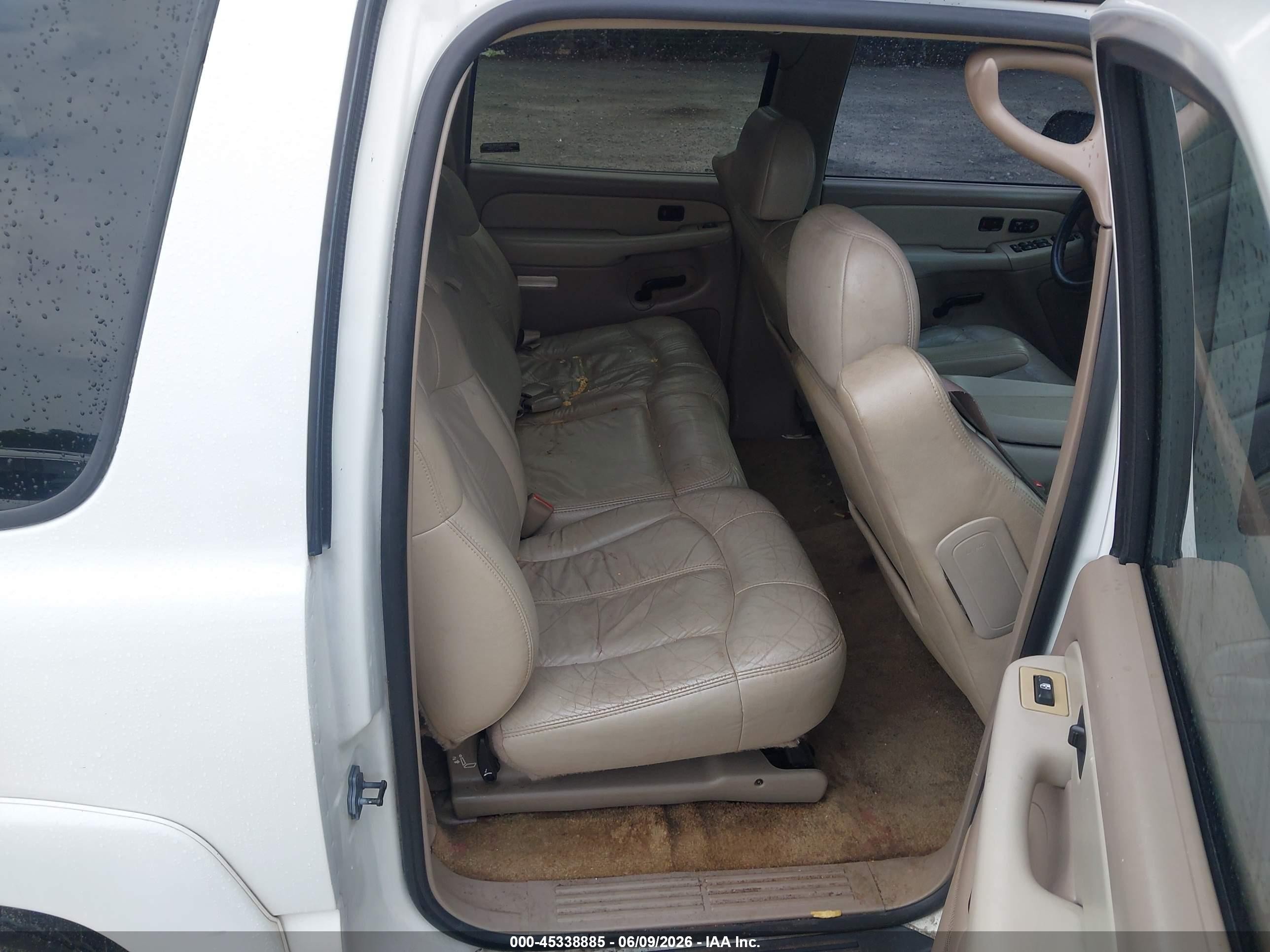 2002 Chevrolet Suburban 1500 Lt White vin: 1GNFK16Z52J192049