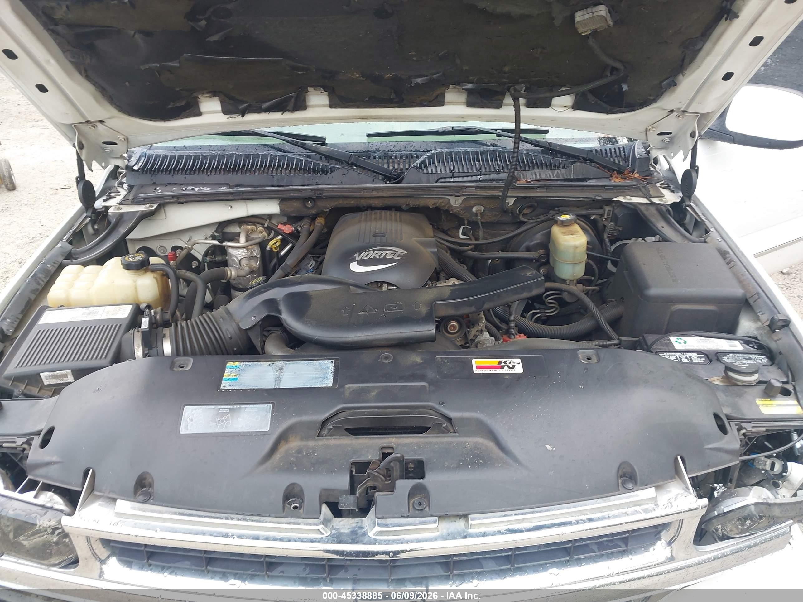 2002 Chevrolet Suburban 1500 Lt White vin: 1GNFK16Z52J192049