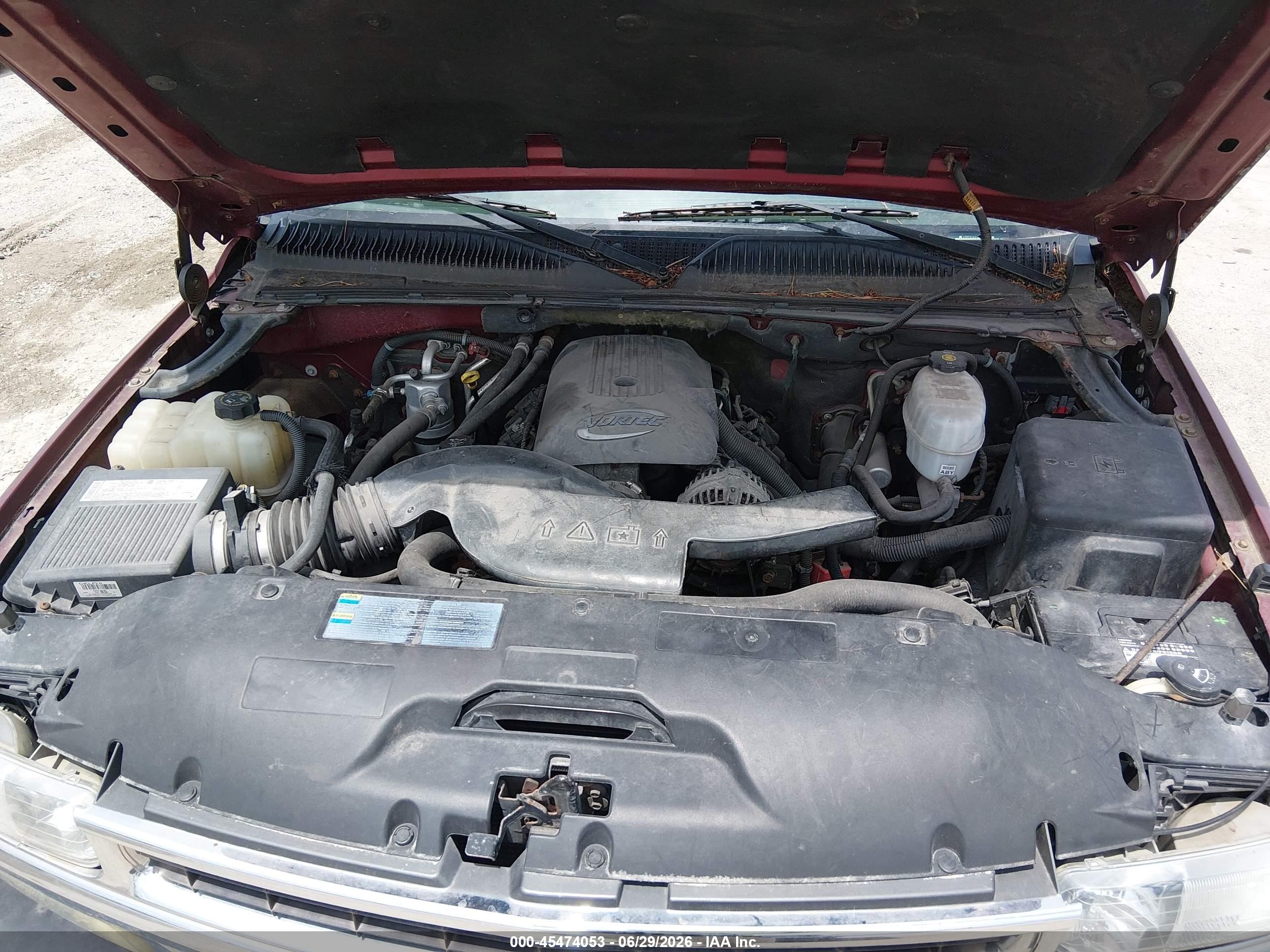2006 Chevrolet Suburban 1500 Ls Maroon vin: 1GNFK16Z56J133458
