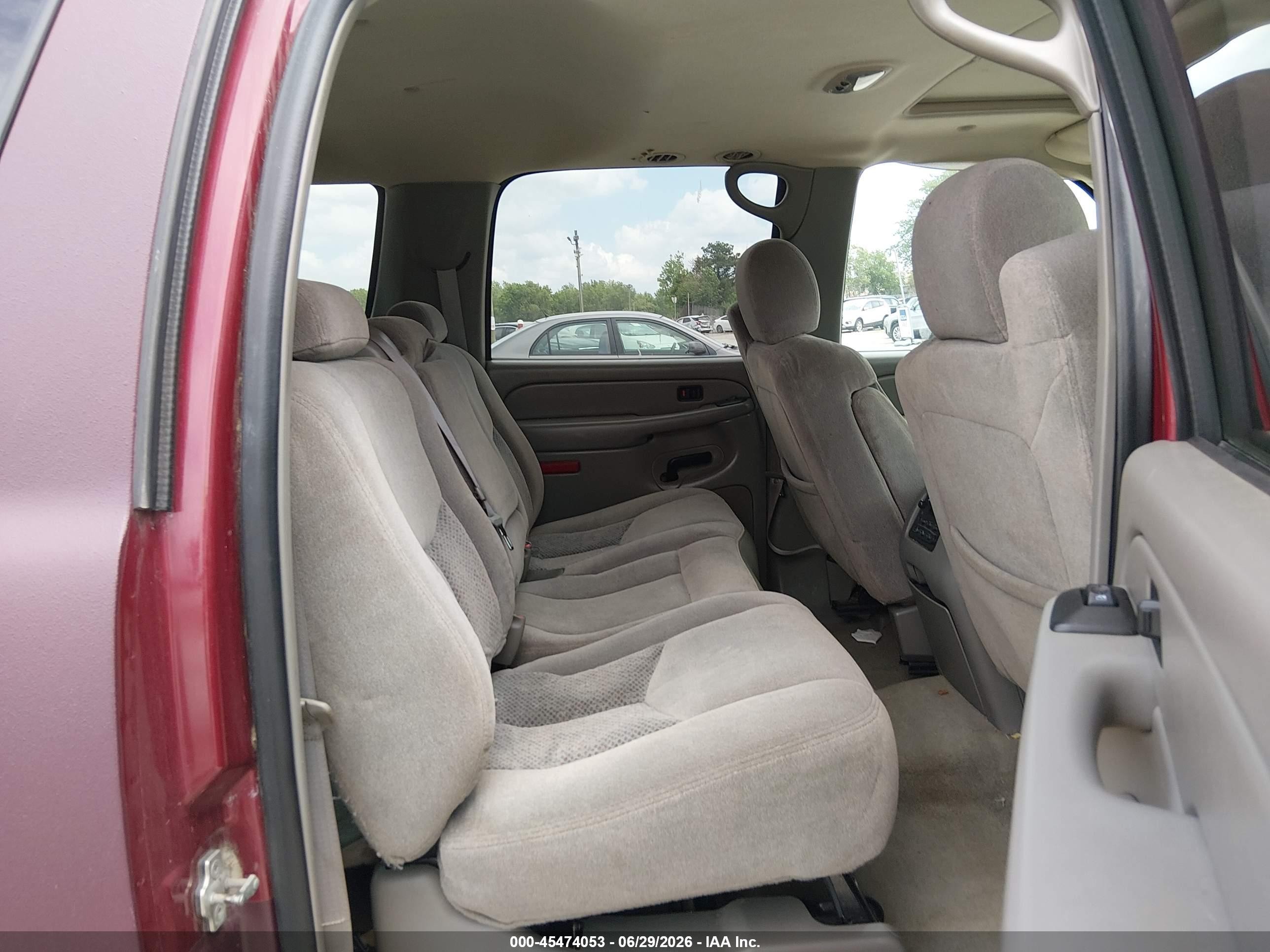 2006 Chevrolet Suburban 1500 Ls Maroon vin: 1GNFK16Z56J133458