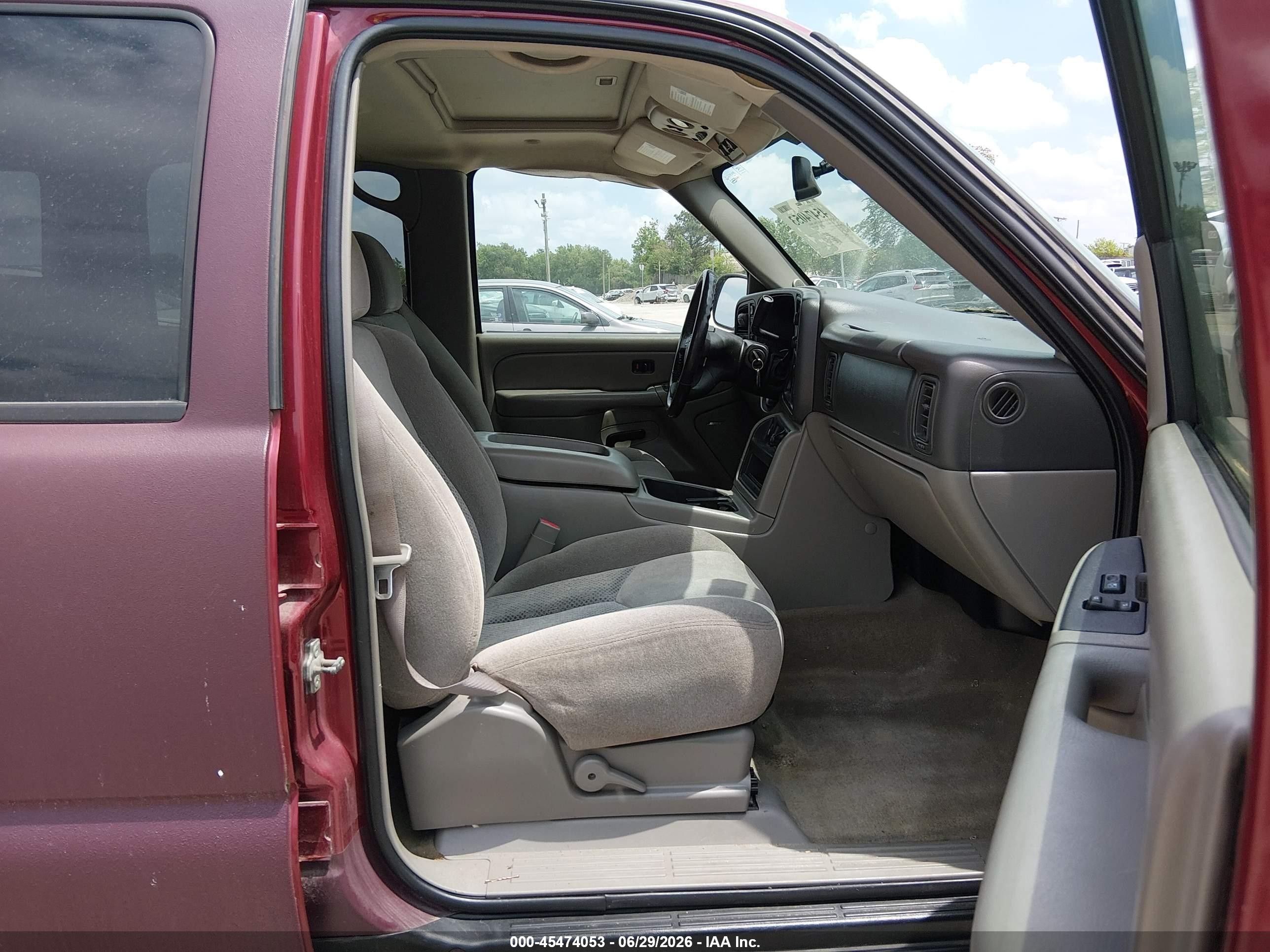 2006 Chevrolet Suburban 1500 Ls Maroon vin: 1GNFK16Z56J133458