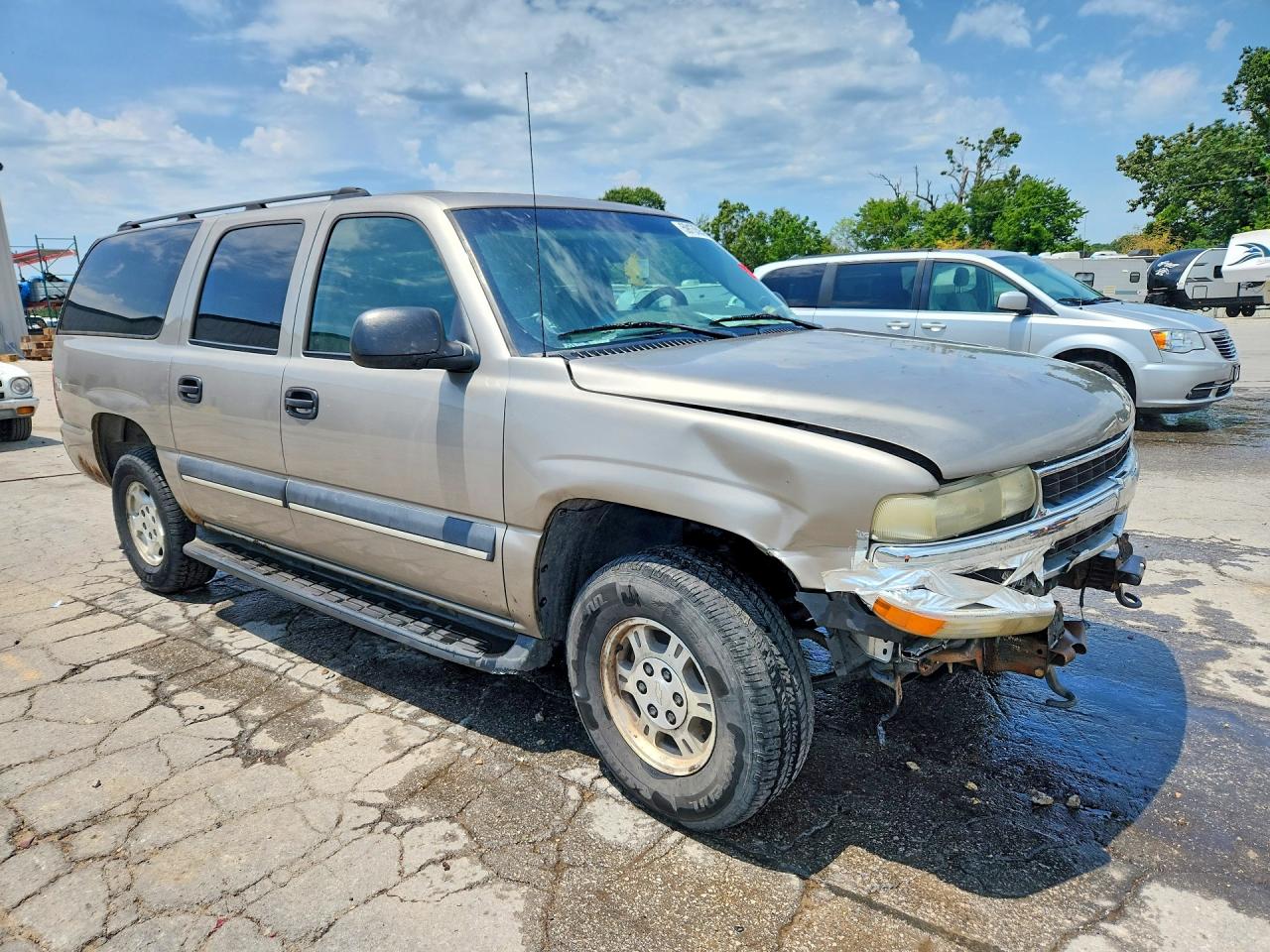 2003 Chevrolet Suburban K1500 Gold vin: 1GNFK16Z73R272763