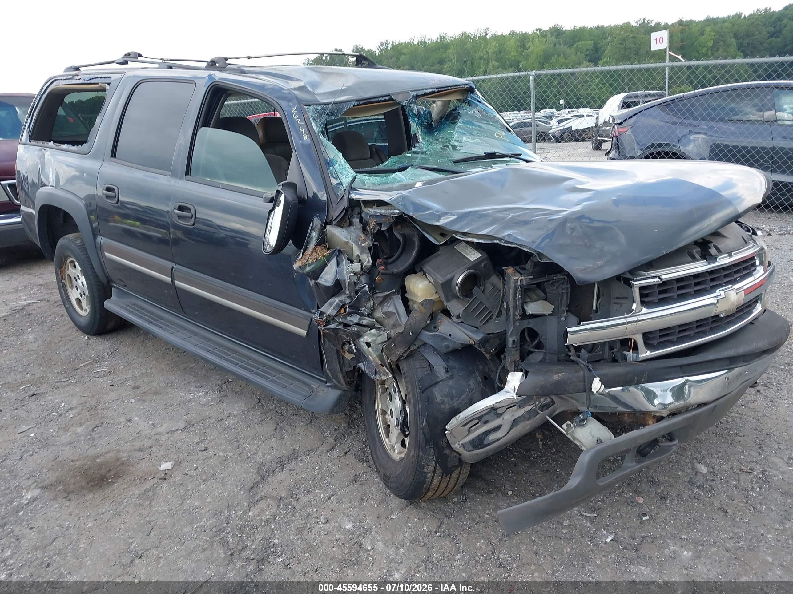 2006 Chevrolet Suburban 1500 Ls Green vin: 1GNFK16Z96J127985