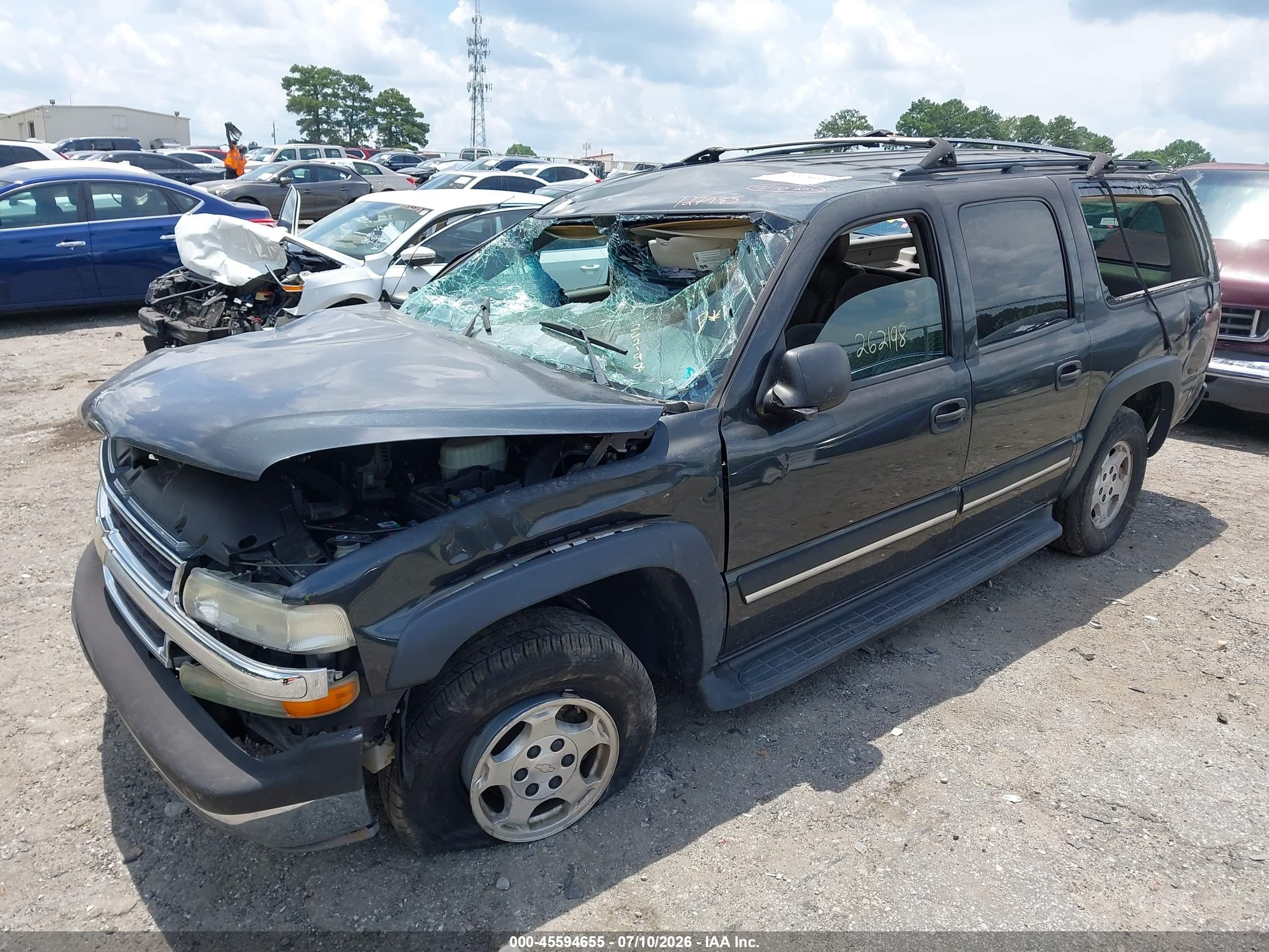2006 Chevrolet Suburban 1500 Ls Green vin: 1GNFK16Z96J127985