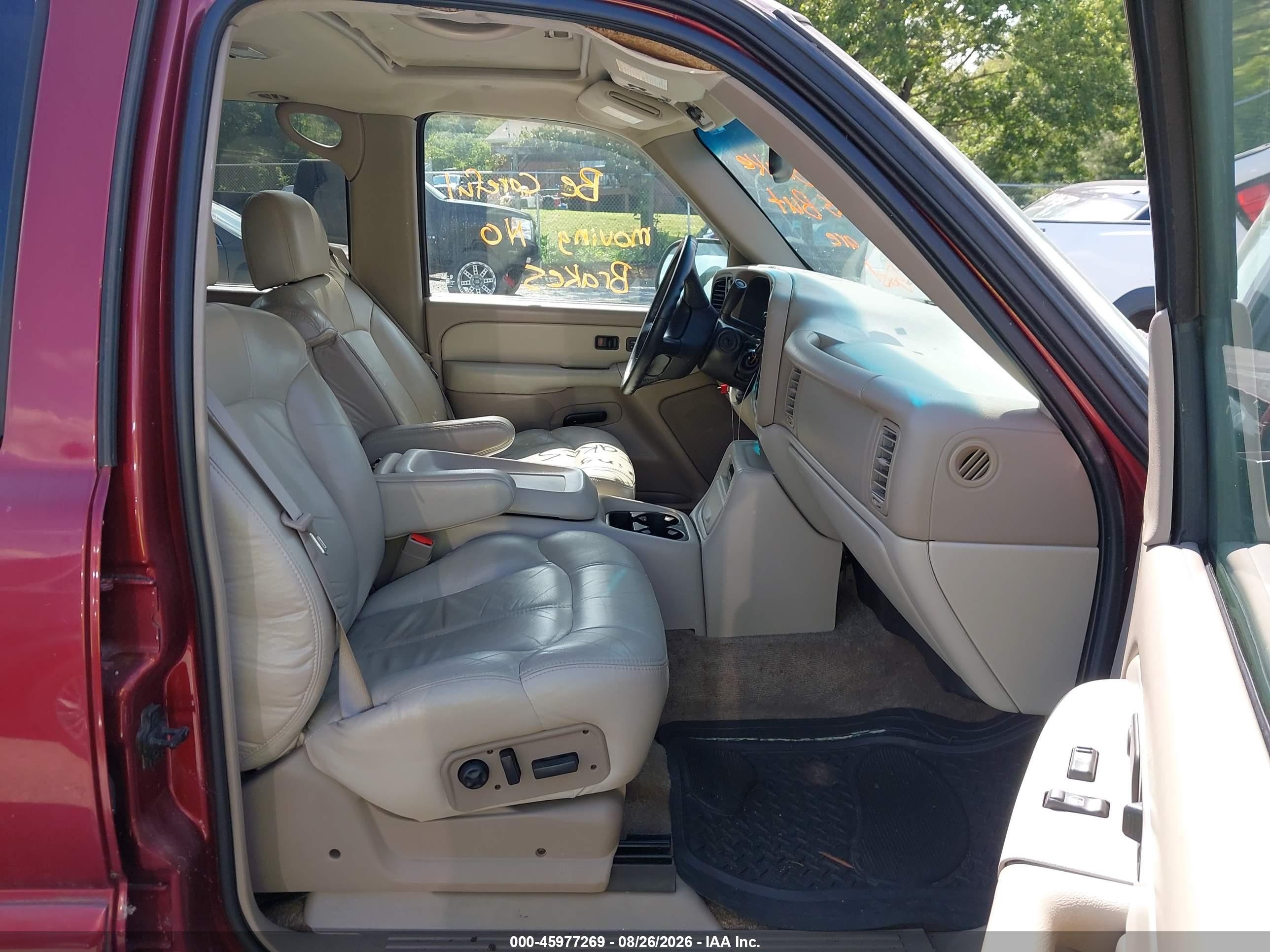2002 Chevrolet Suburban 1500 Lt Red vin: 1GNFK16ZX2J280790