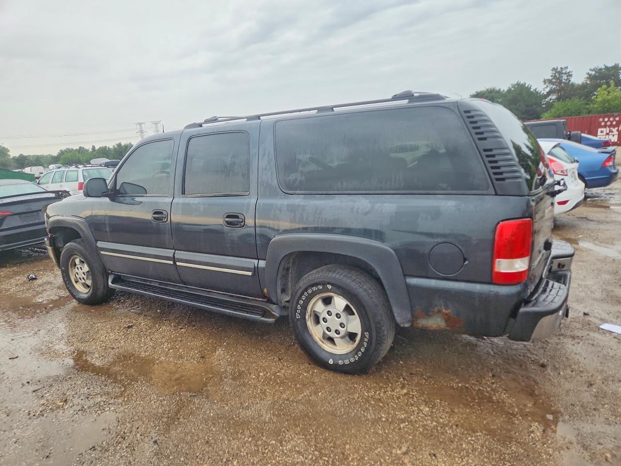 2003 Chevrolet Suburban K1500 Charcoal vin: 1GNFK16ZX3J144158