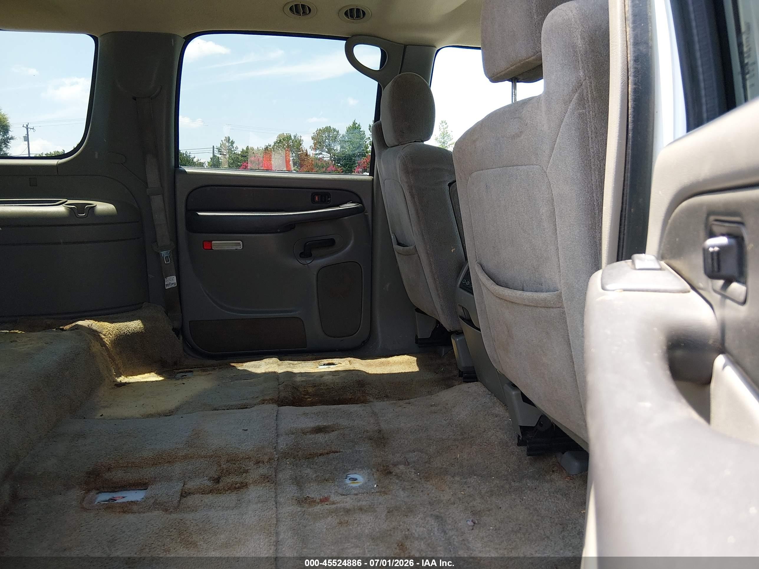 2003 Chevrolet Suburban 1500 Ls White vin: 1GNFK16ZX3J248035
