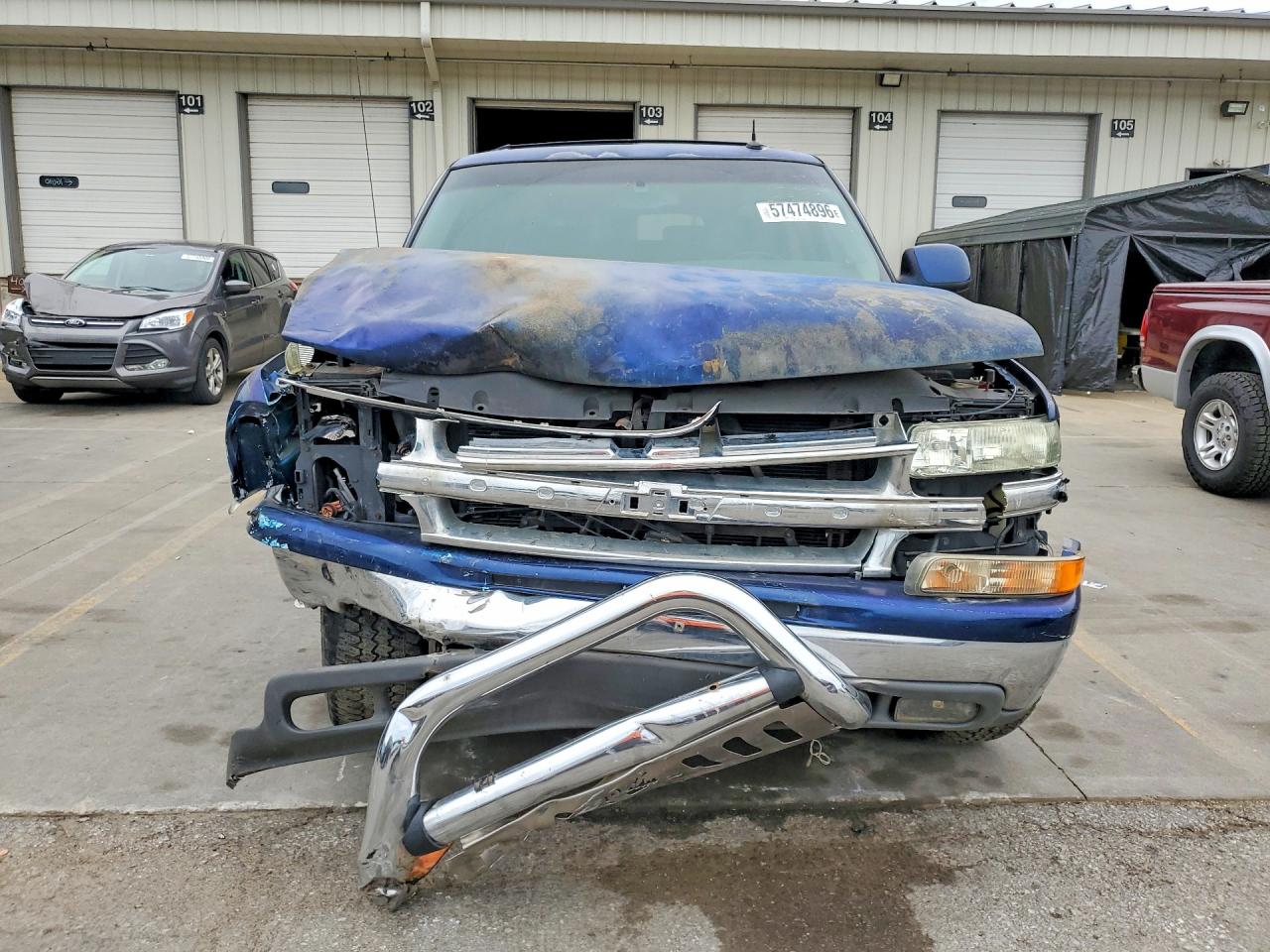2003 Chevrolet Suburban K1500 Blue vin: 1GNFK16ZX3J248892