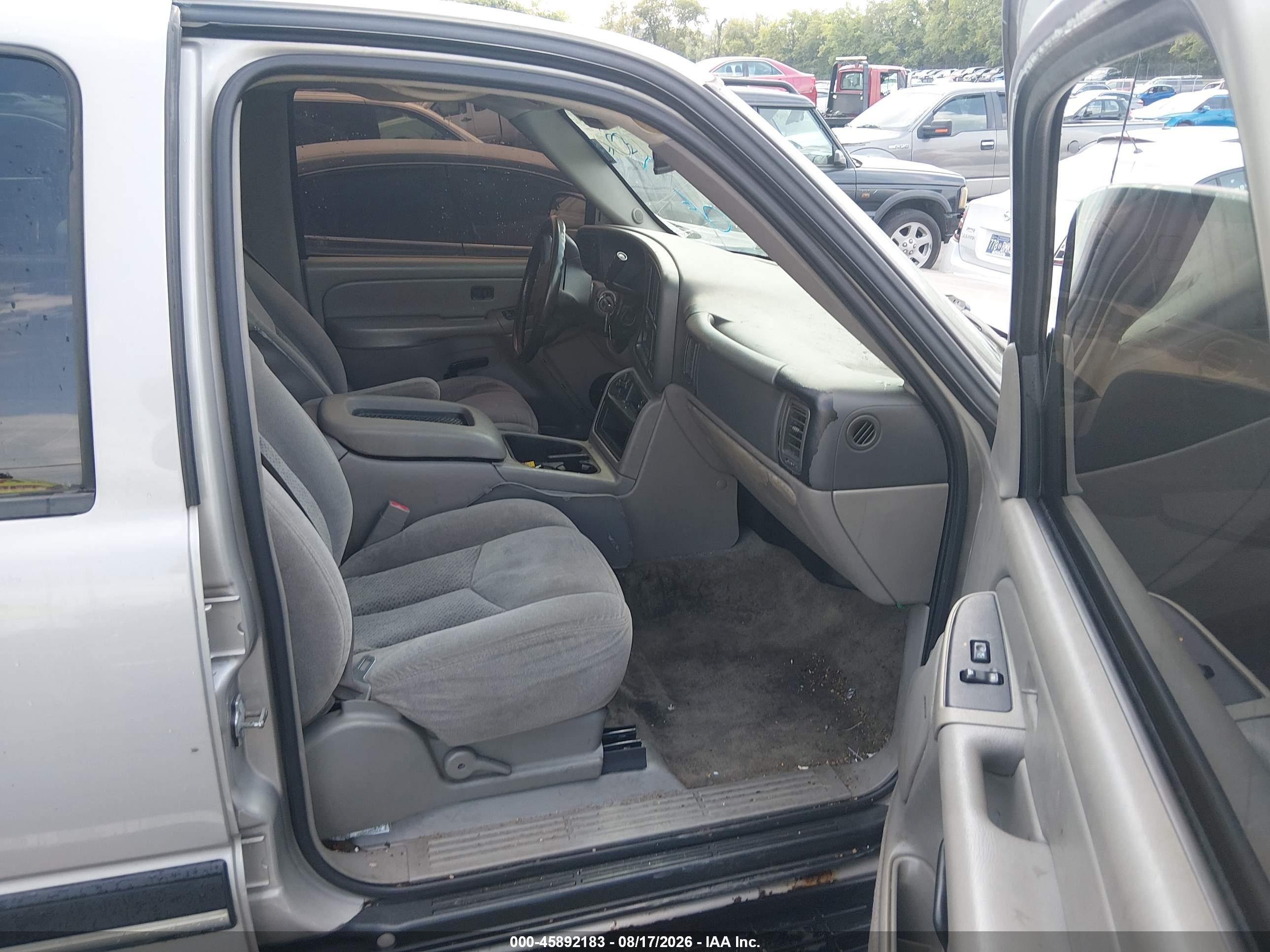 2004 Chevrolet Suburban 1500 Ls Pewter vin: 1GNFK16ZX4J283594