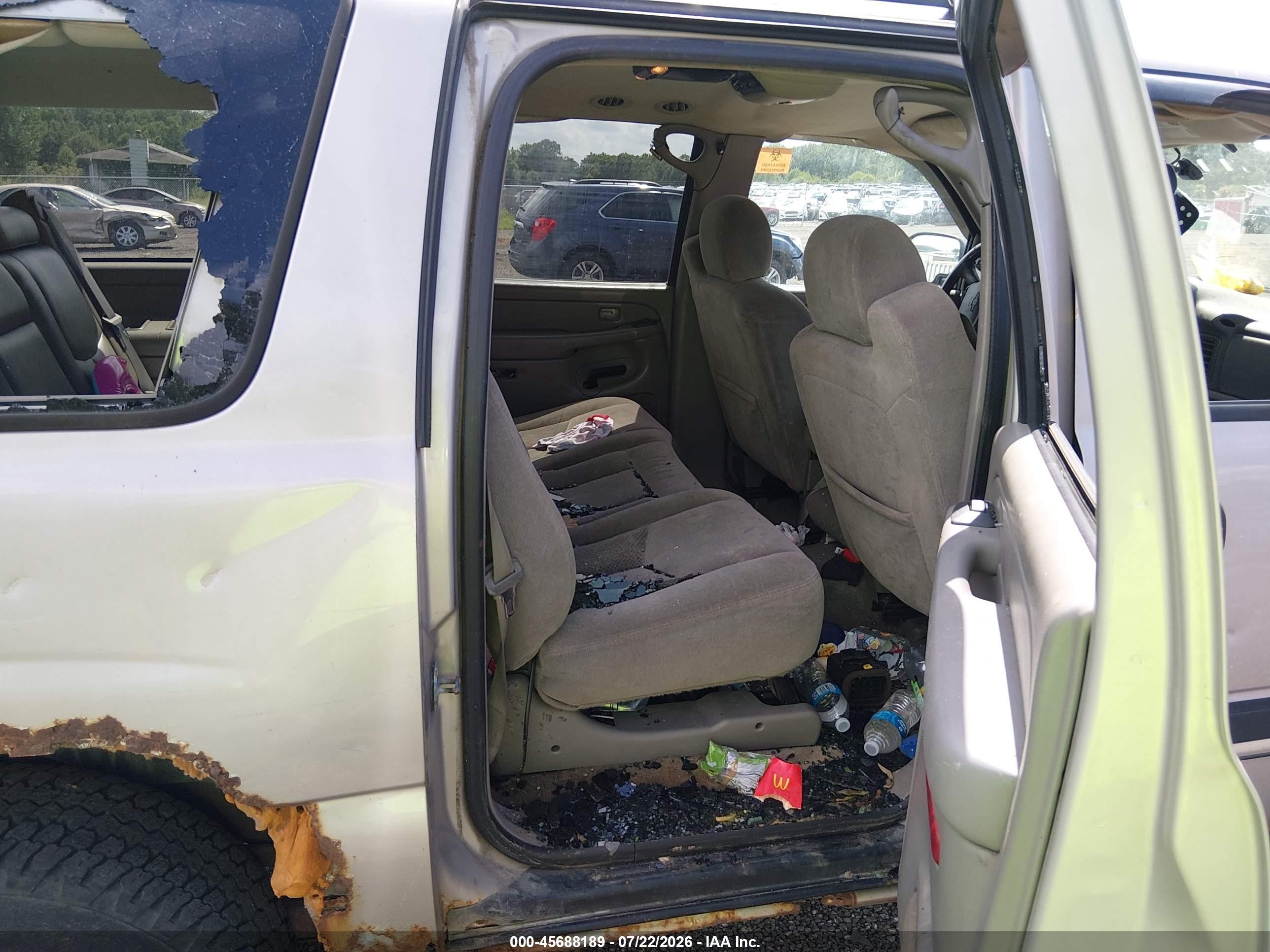 2004 Chevrolet Suburban 1500 Ls Pewter vin: 1GNFK16ZX4J331580