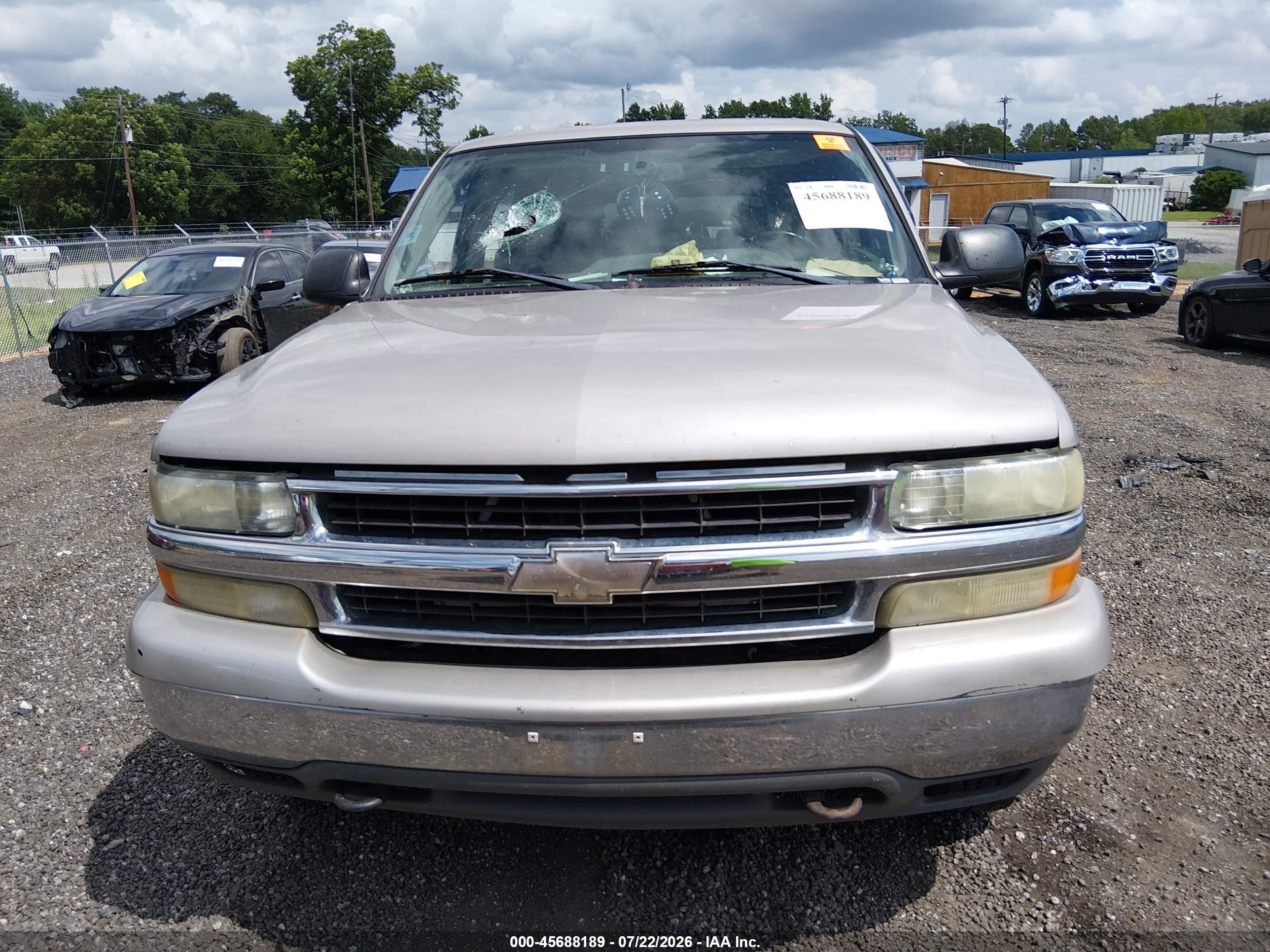 2004 Chevrolet Suburban 1500 Ls Pewter vin: 1GNFK16ZX4J331580