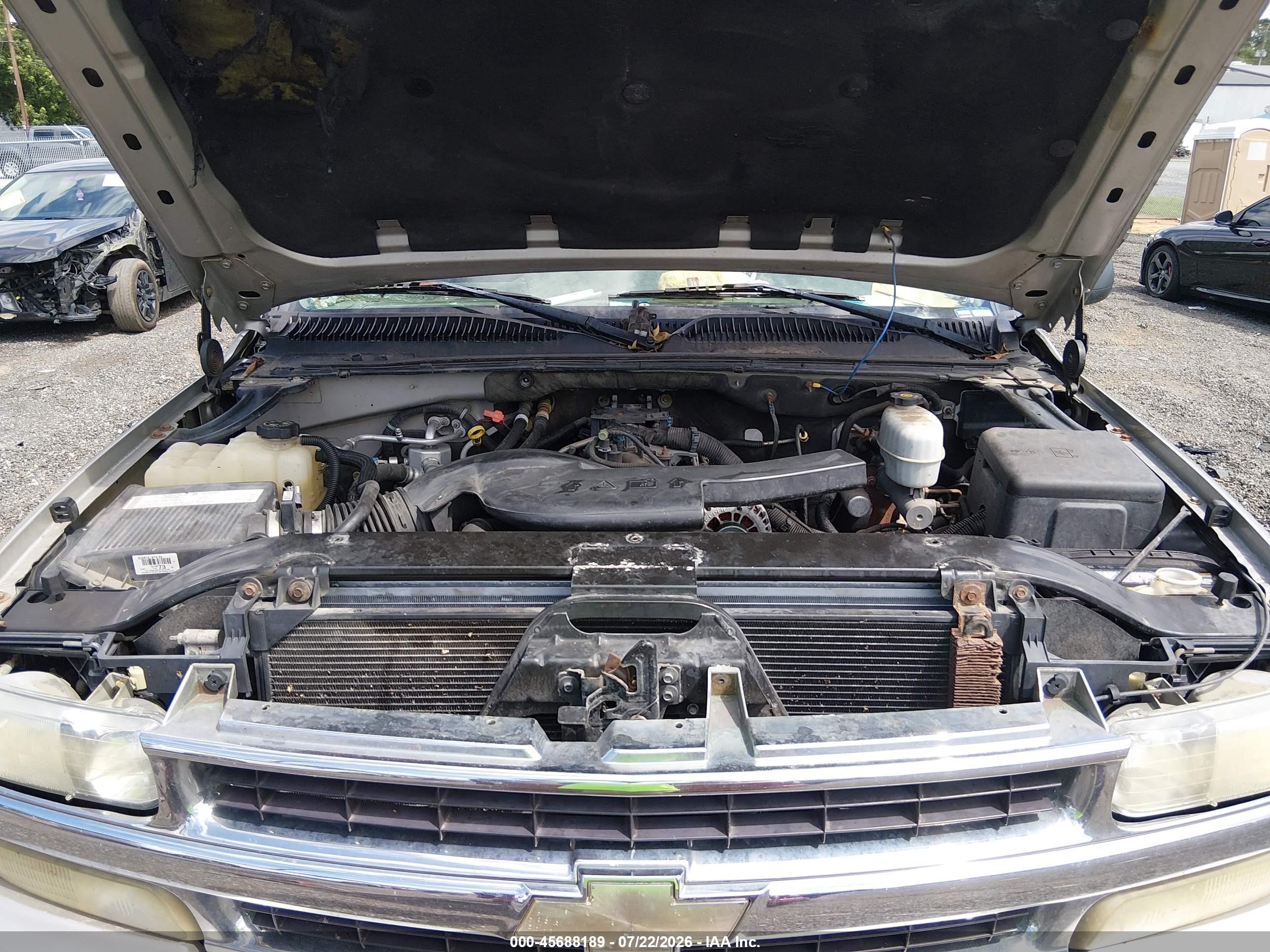 2004 Chevrolet Suburban 1500 Ls Pewter vin: 1GNFK16ZX4J331580
