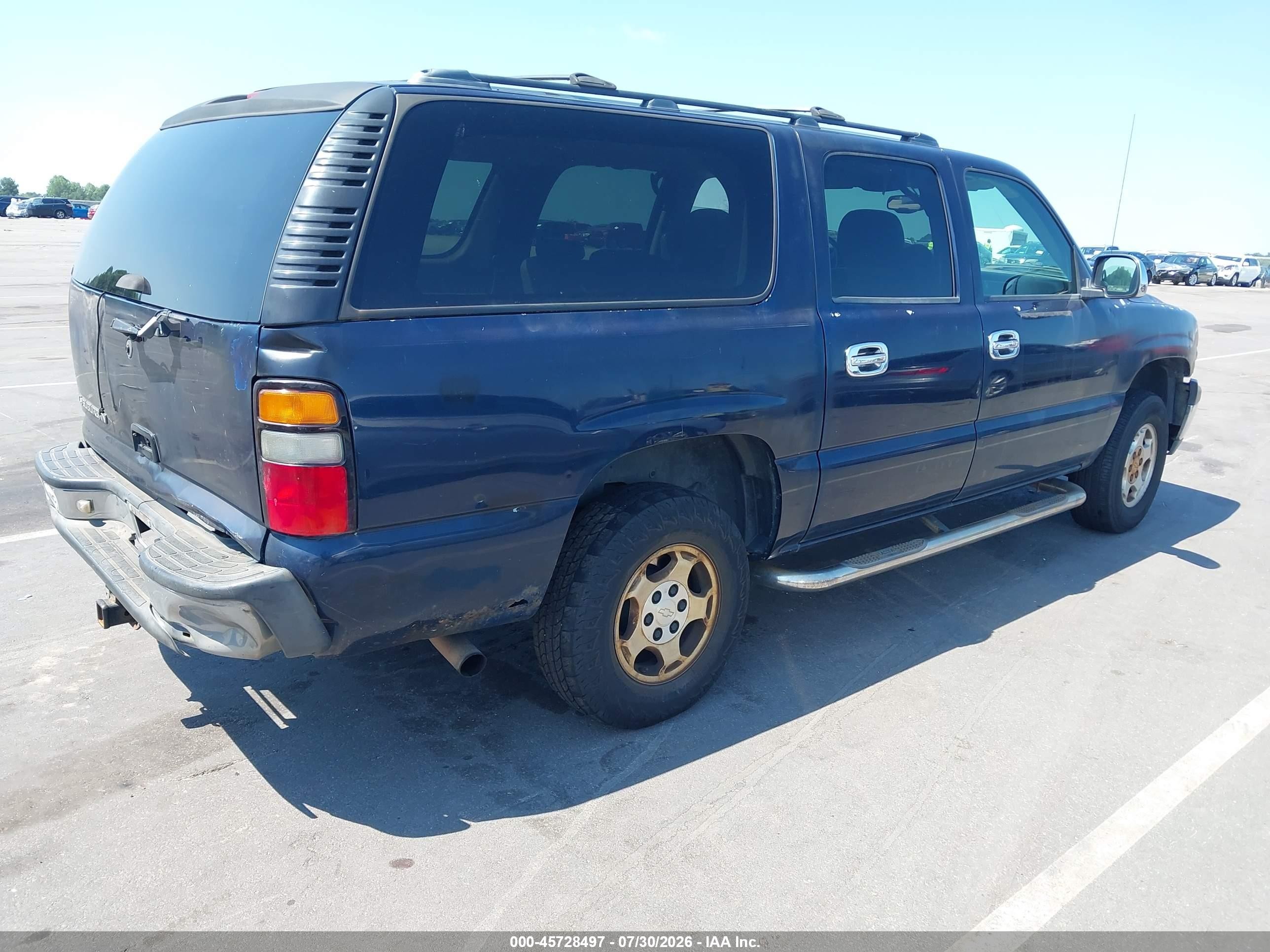 2006 Chevrolet Suburban 1500 Ls Black vin: 1GNFK16ZX6J115280
