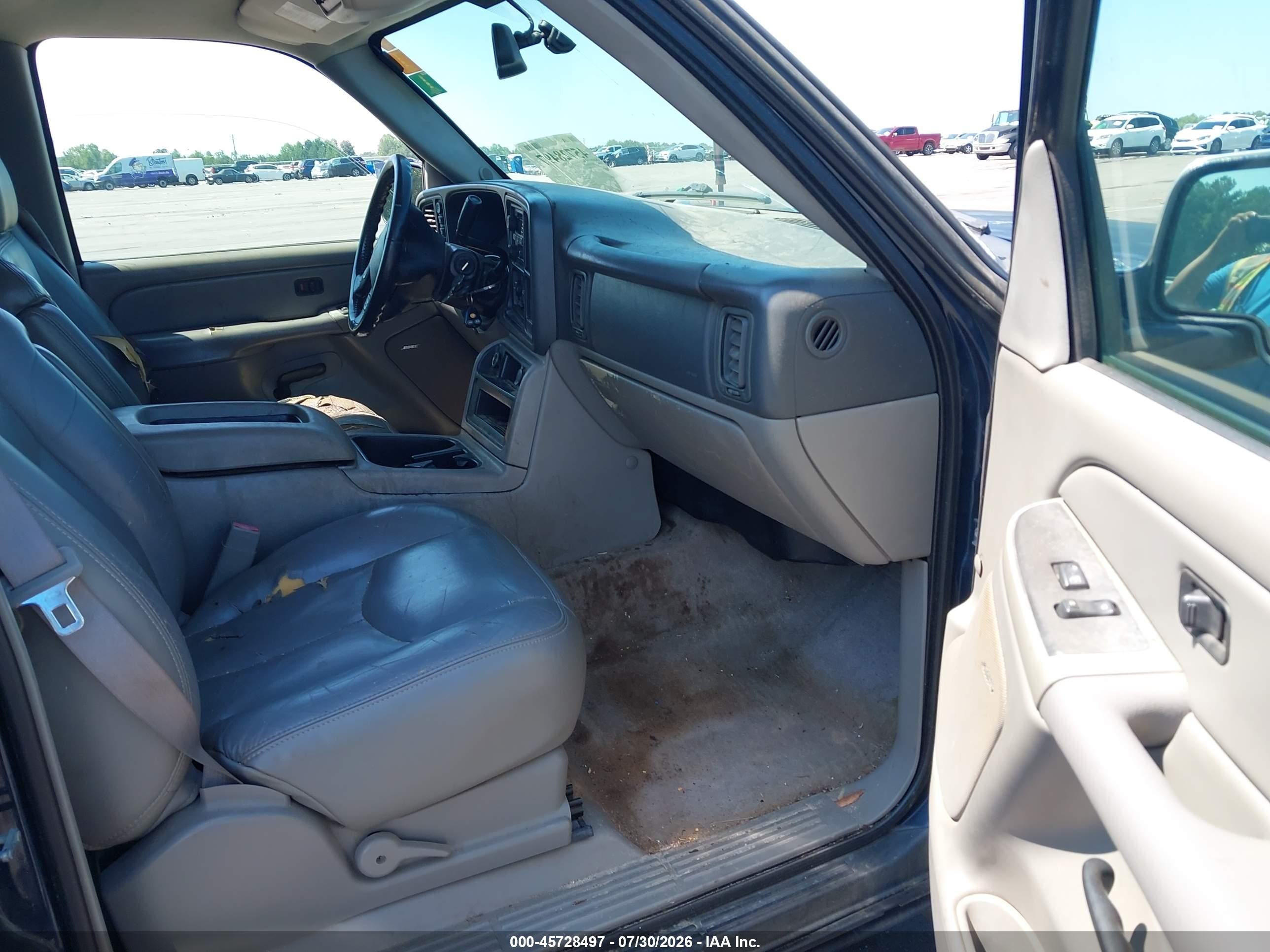 2006 Chevrolet Suburban 1500 Ls Black vin: 1GNFK16ZX6J115280