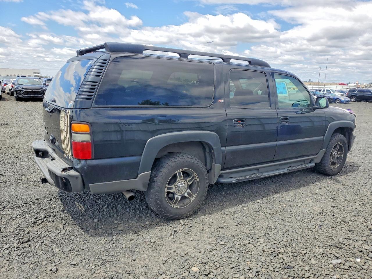 2006 Chevrolet Suburban K1500 Black vin: 1GNFK16ZX6J169176