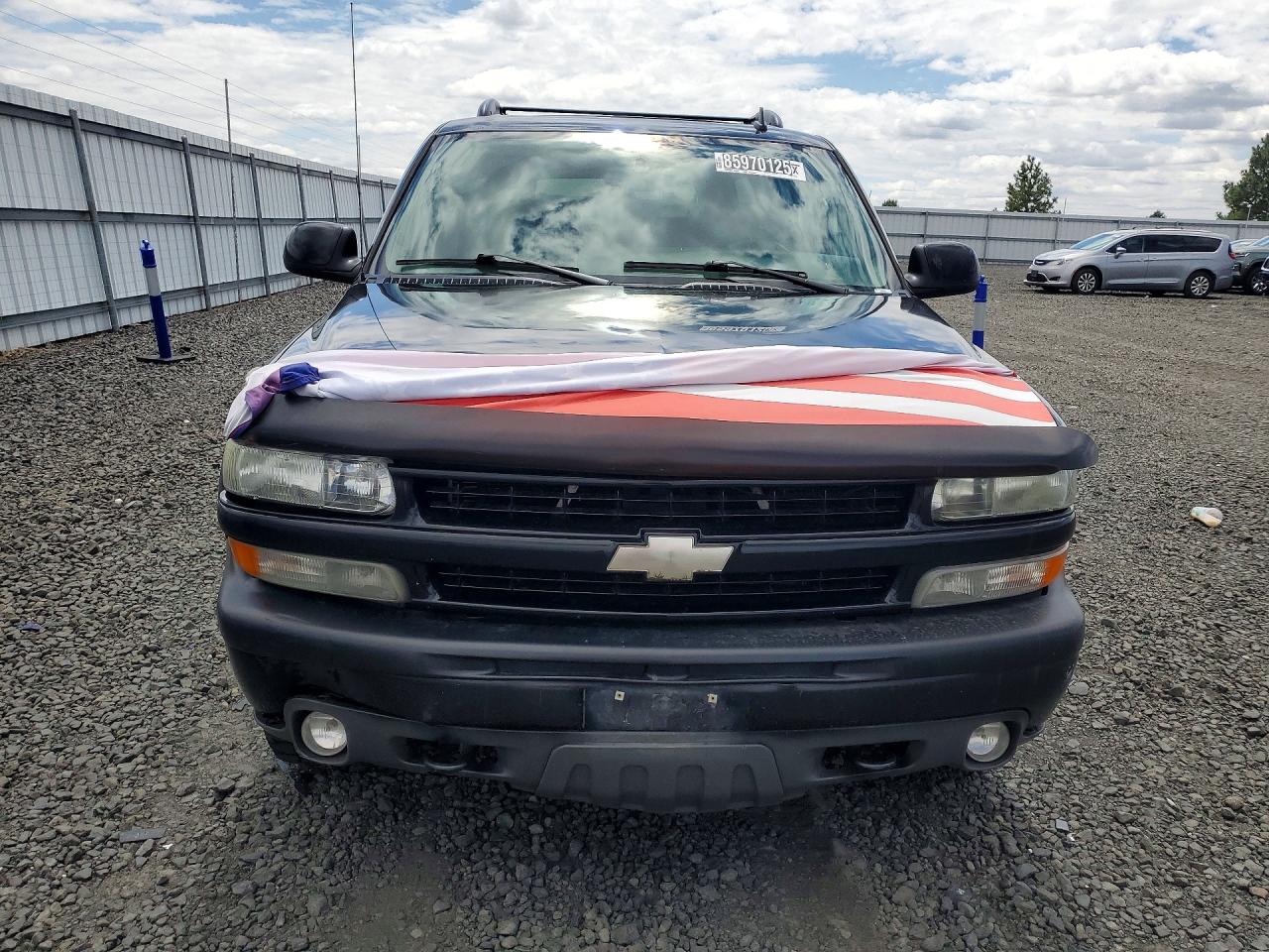 2006 Chevrolet Suburban K1500 Black vin: 1GNFK16ZX6J169176