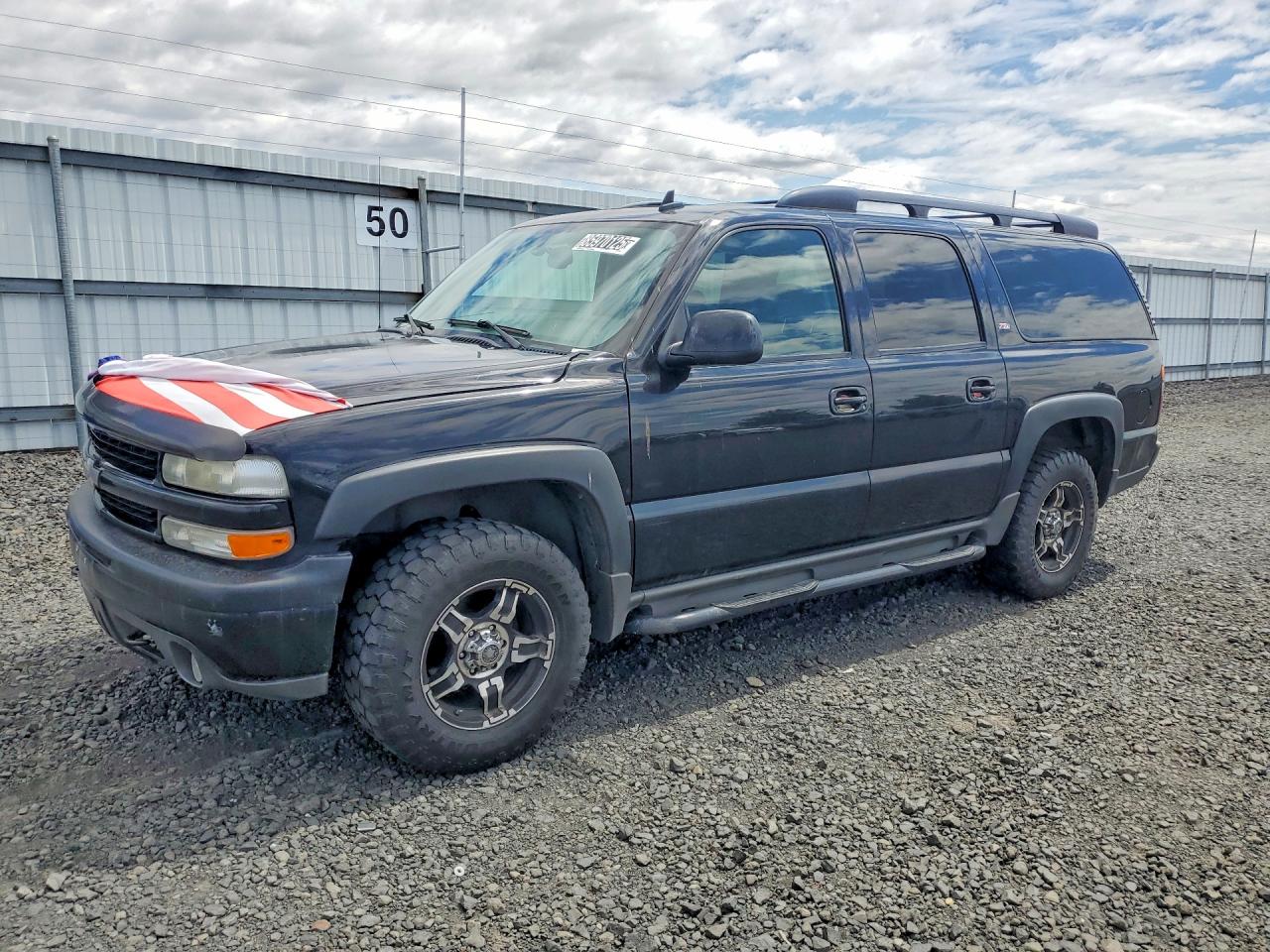 2006 Chevrolet Suburban K1500 Black vin: 1GNFK16ZX6J169176