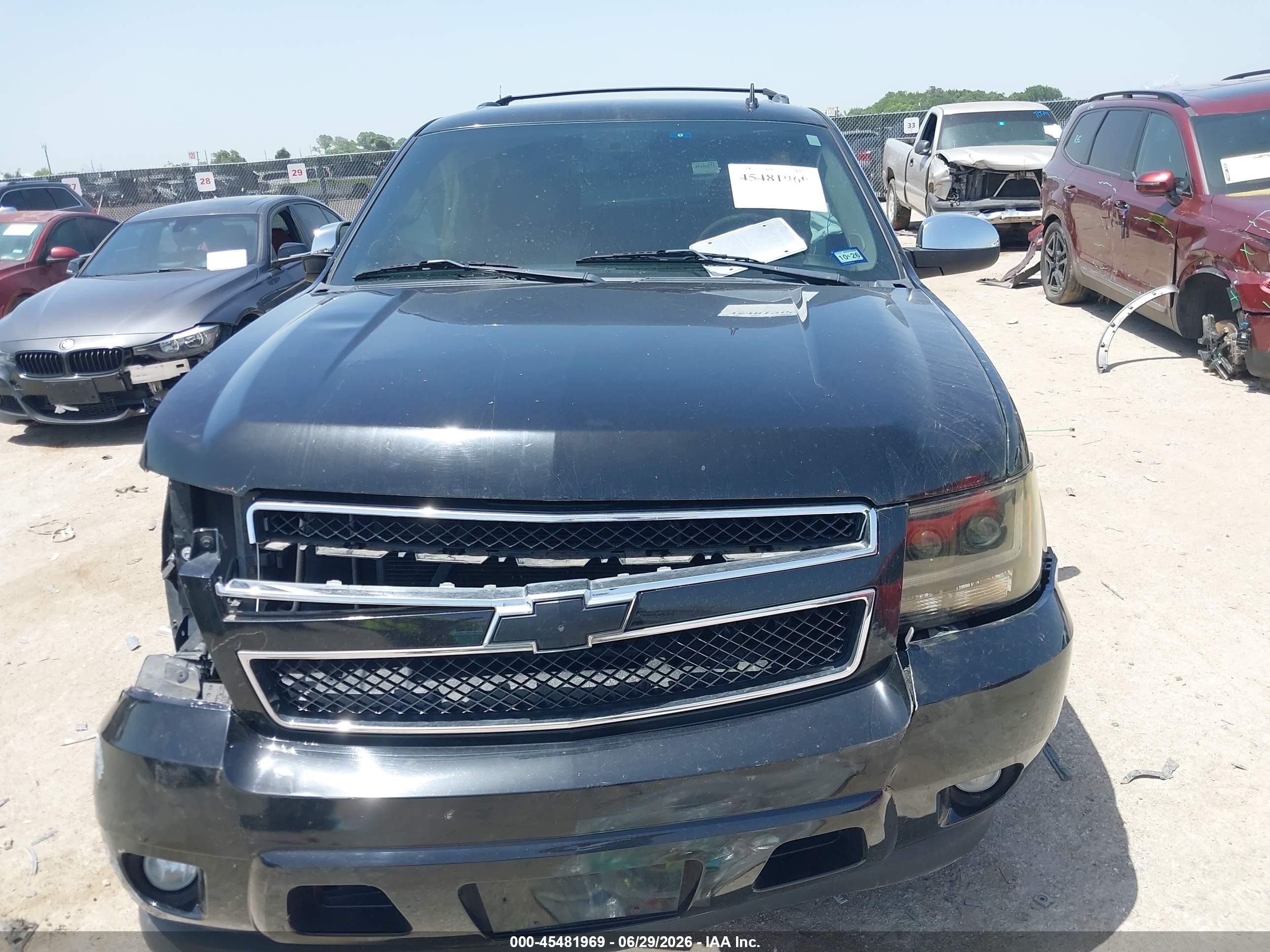 2009 Chevrolet Tahoe Lt2 Black vin: 1GNFK23009R228110