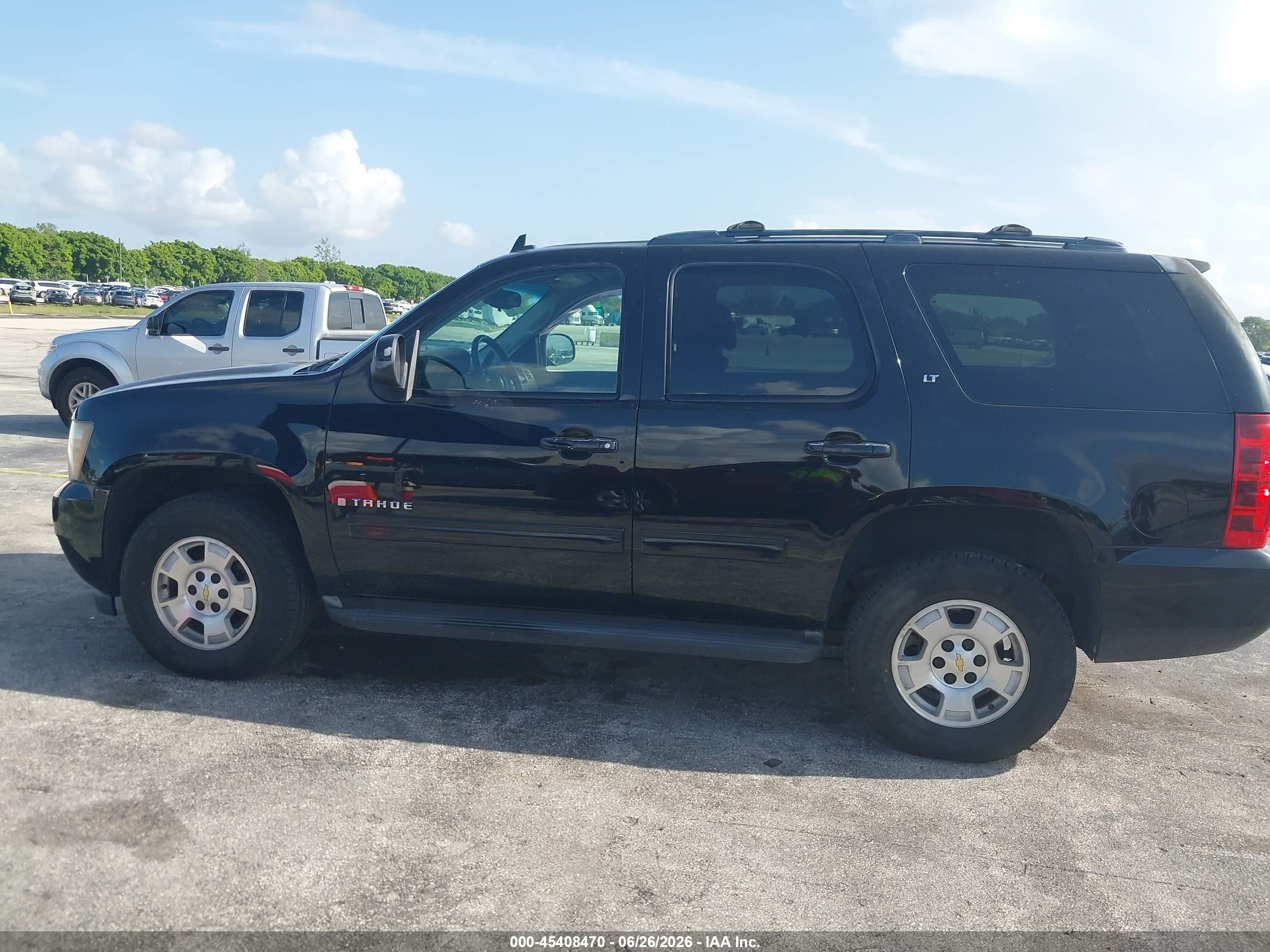 2009 Chevrolet Tahoe K1500 Lt Black vin: 1GNFK23009R264525