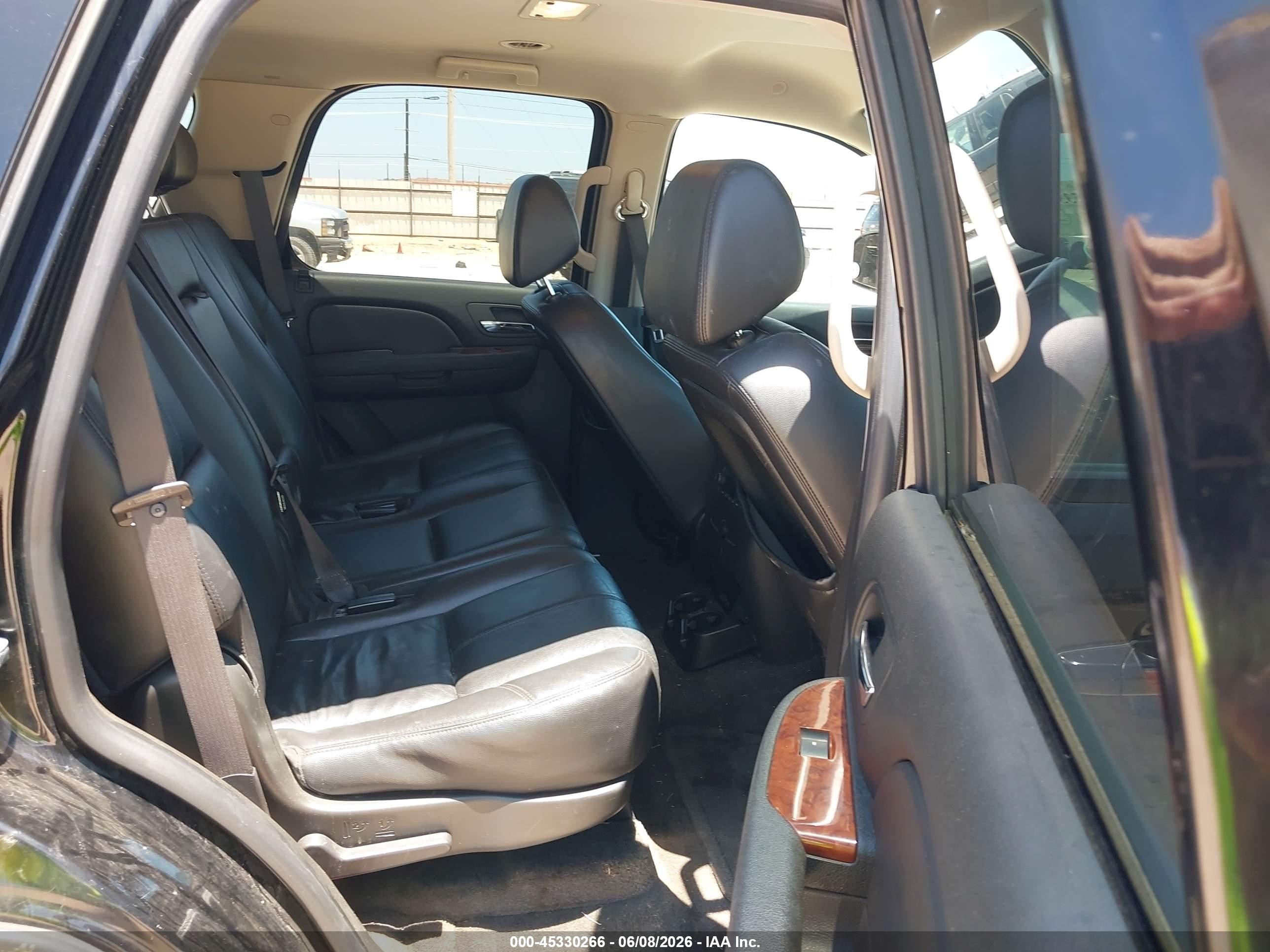2009 Chevrolet Tahoe Lt2 Black vin: 1GNFK23019J125504