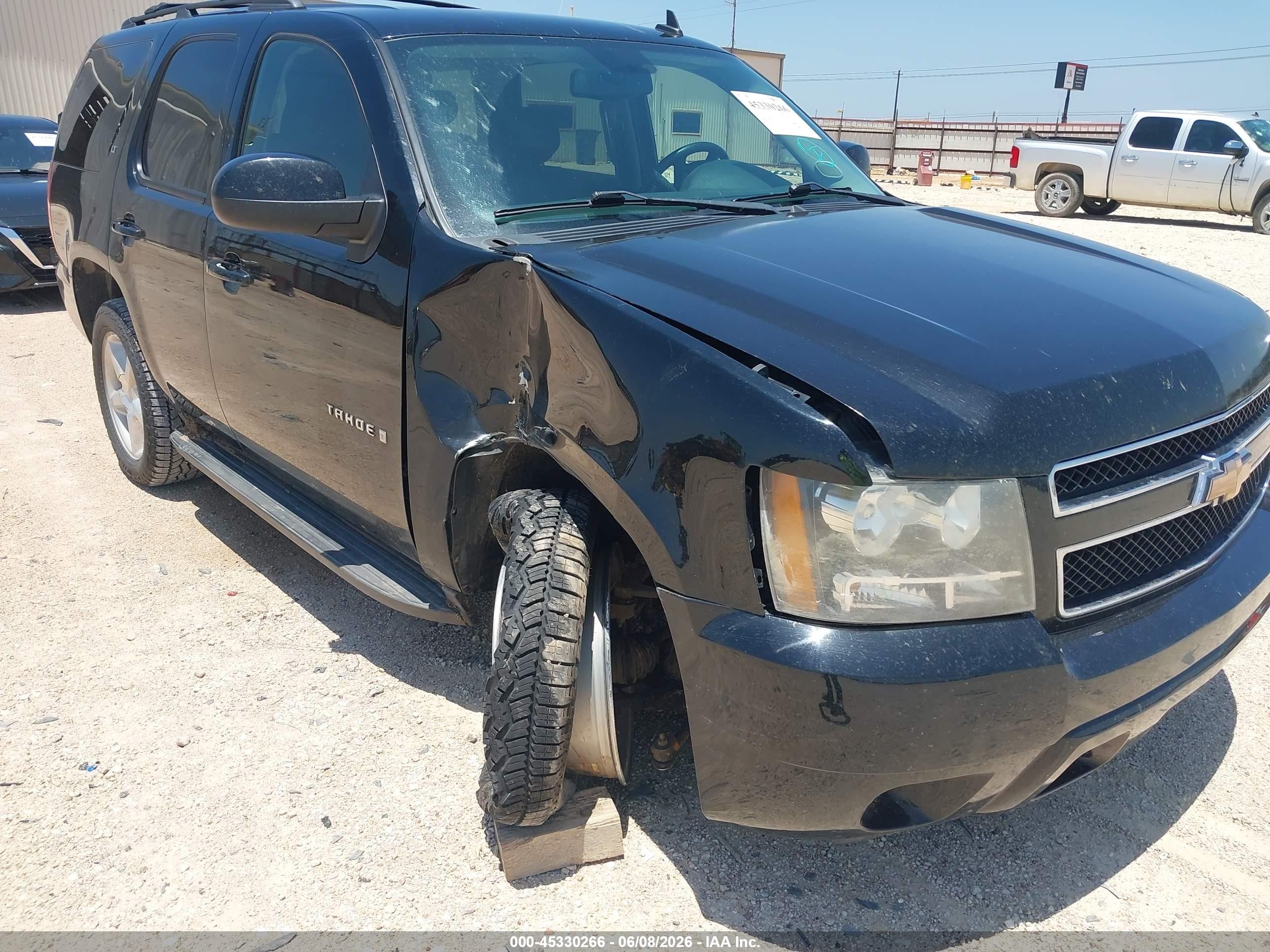 2009 Chevrolet Tahoe Lt2 Black vin: 1GNFK23019J125504