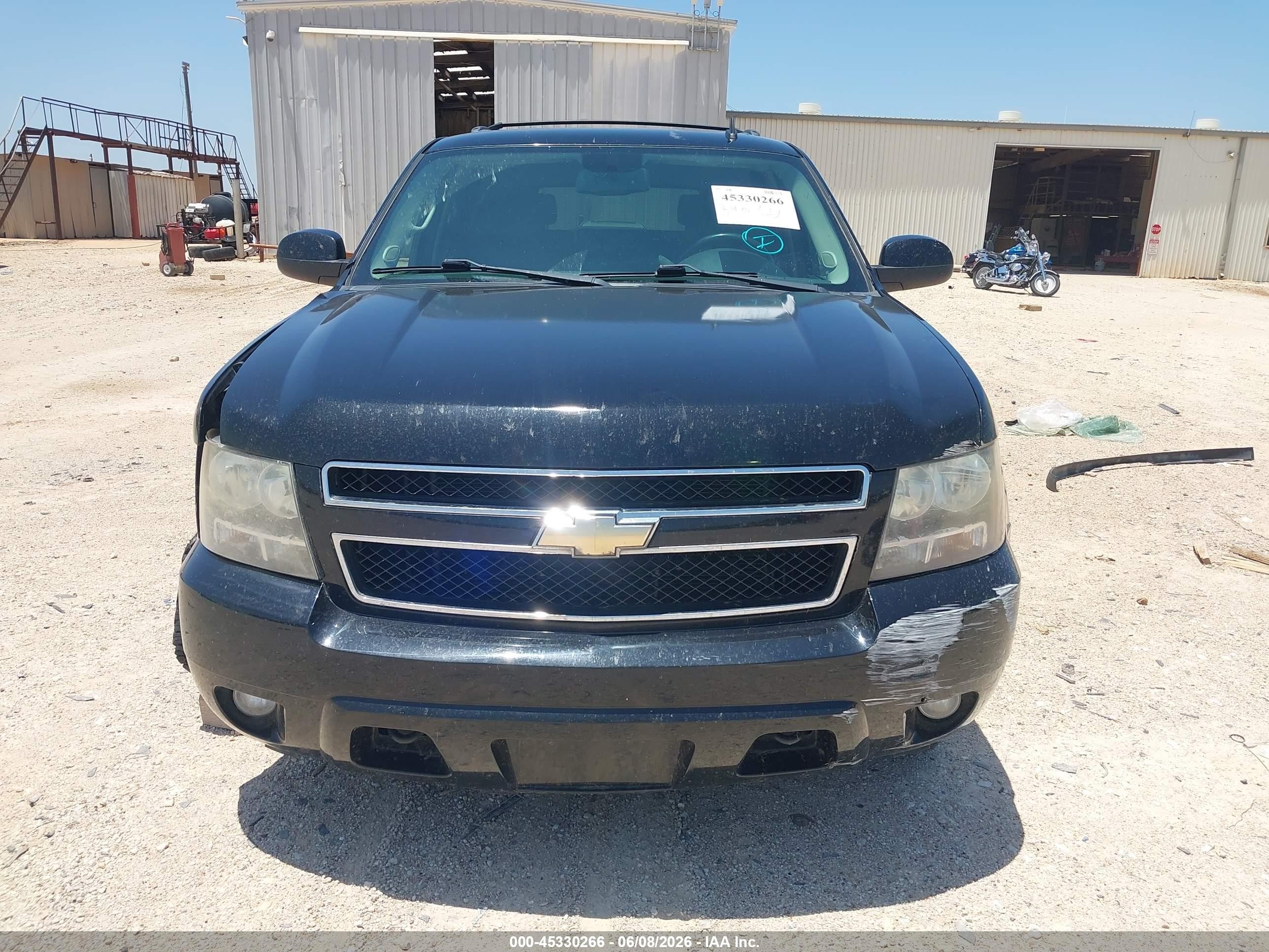 2009 Chevrolet Tahoe Lt2 Black vin: 1GNFK23019J125504