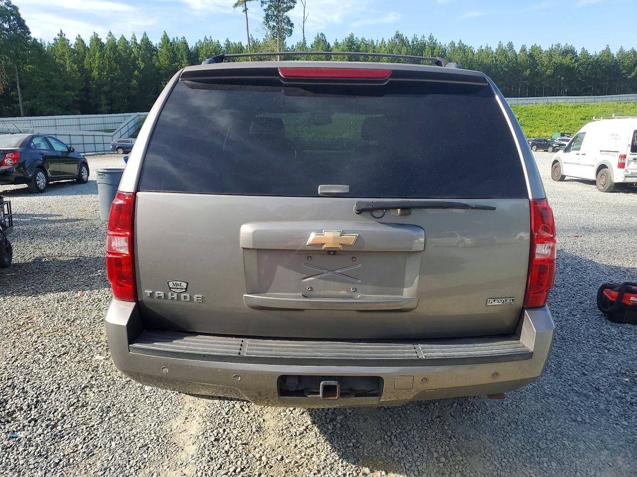 2009 Chevrolet Tahoe K1500 Lt Gray vin: 1GNFK23019R173649