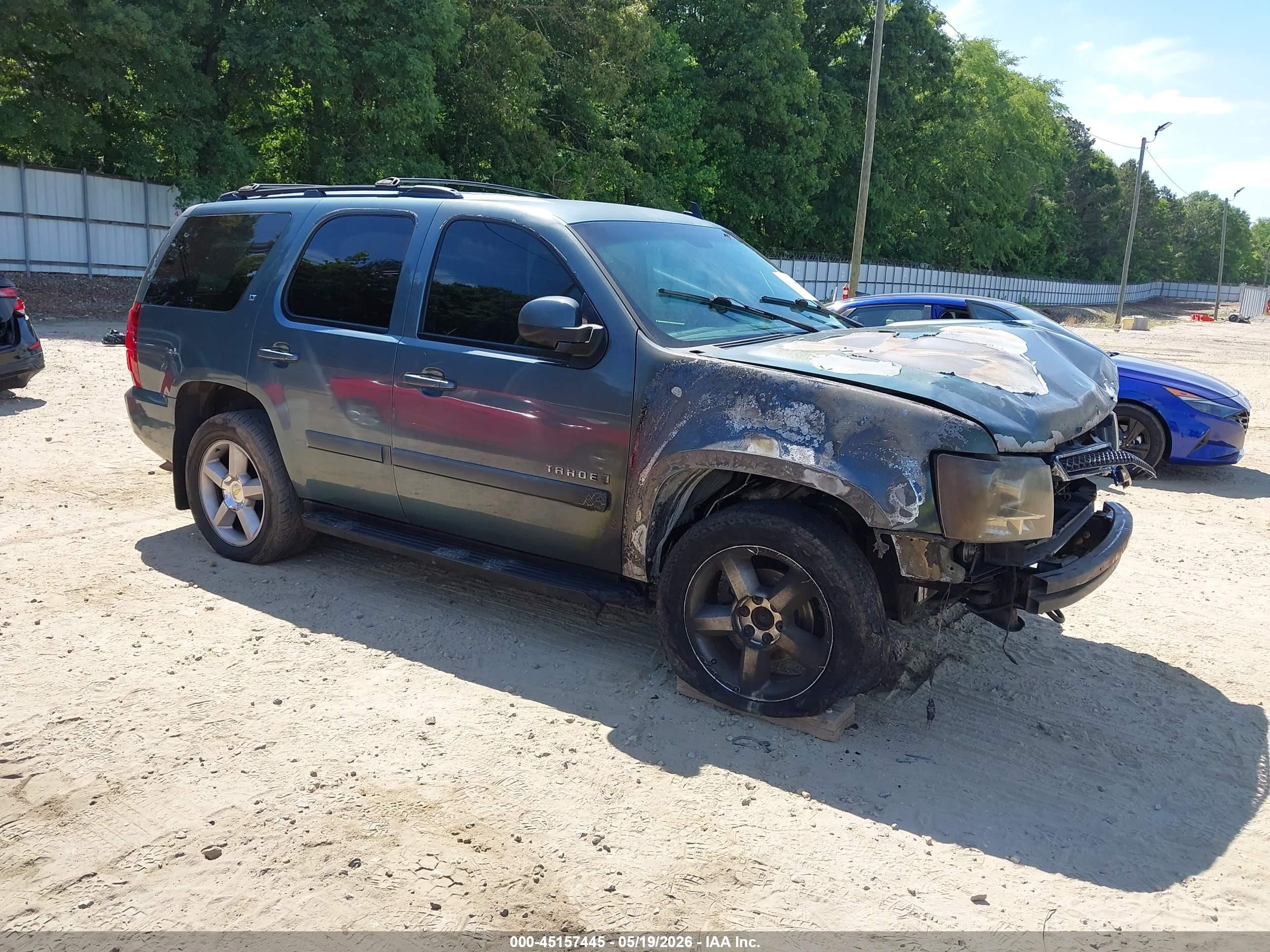 2009 Chevrolet Tahoe Lt2 Gray vin: 1GNFK23039R101917