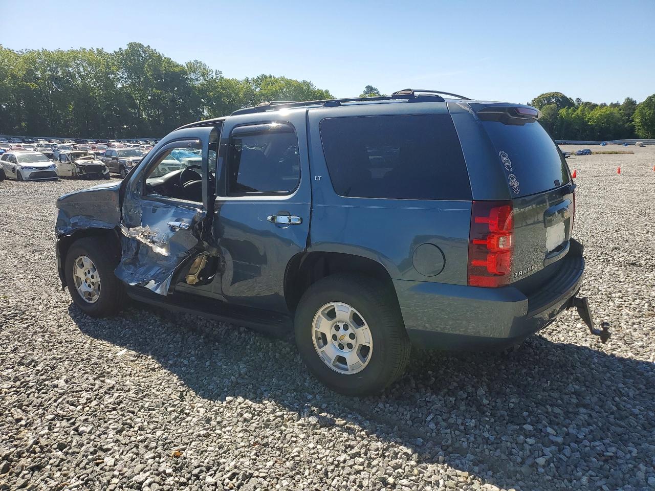 2009 Chevrolet Tahoe K1500 Lt Blue vin: 1GNFK23039R218669