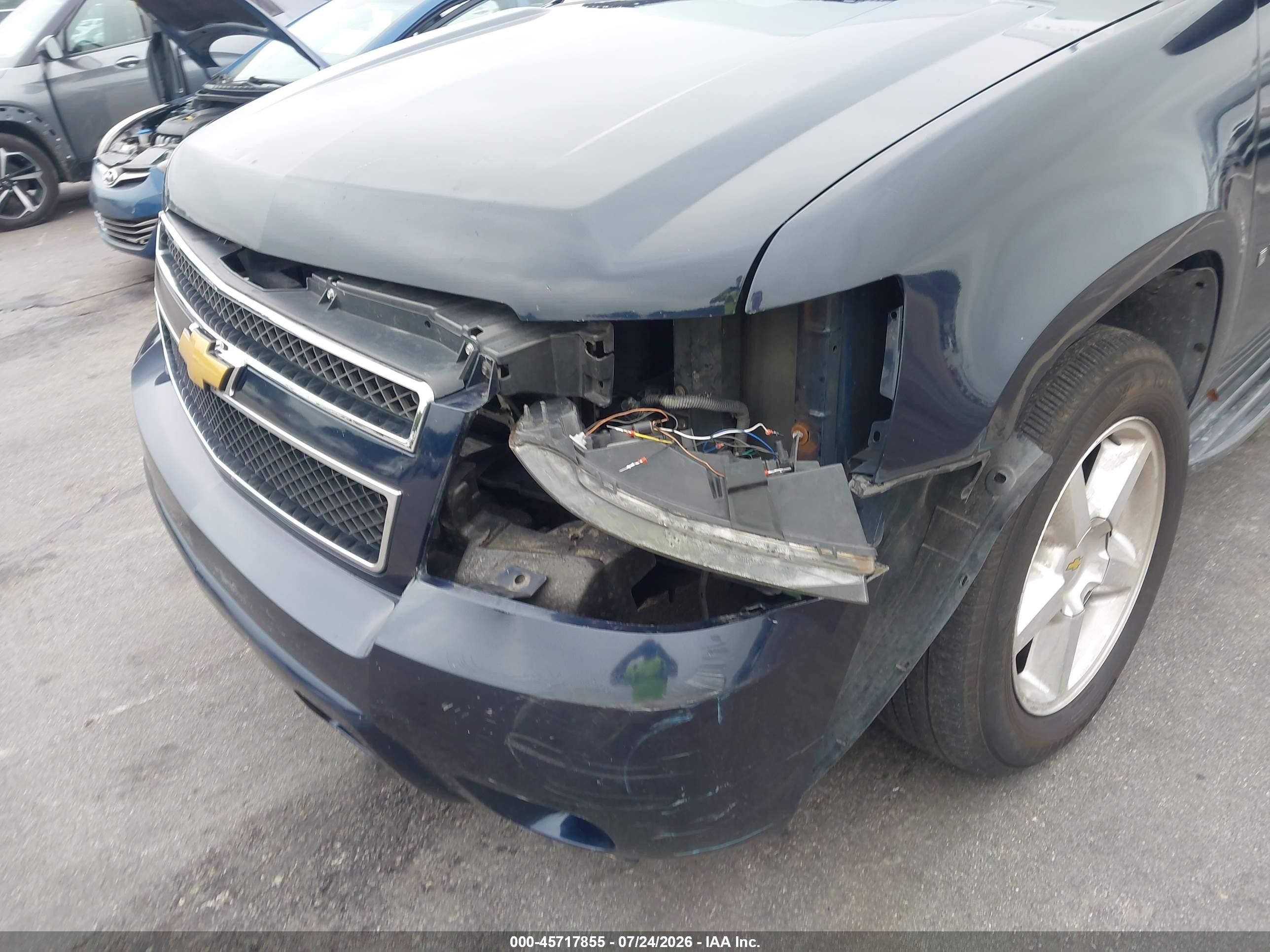 2009 Chevrolet Tahoe Lt2 Dark Blue vin: 1GNFK23049R218440
