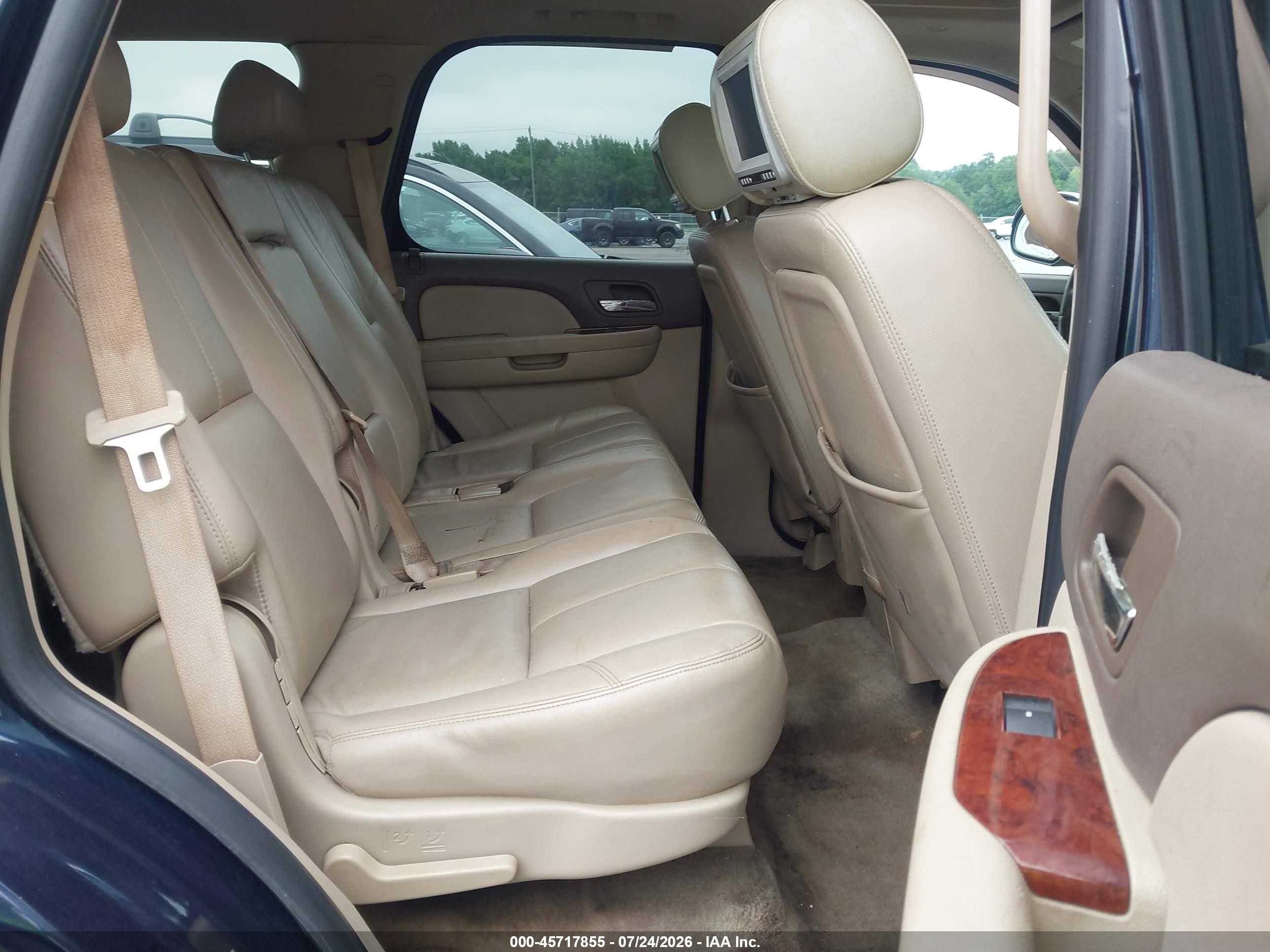 2009 Chevrolet Tahoe Lt2 Dark Blue vin: 1GNFK23049R218440