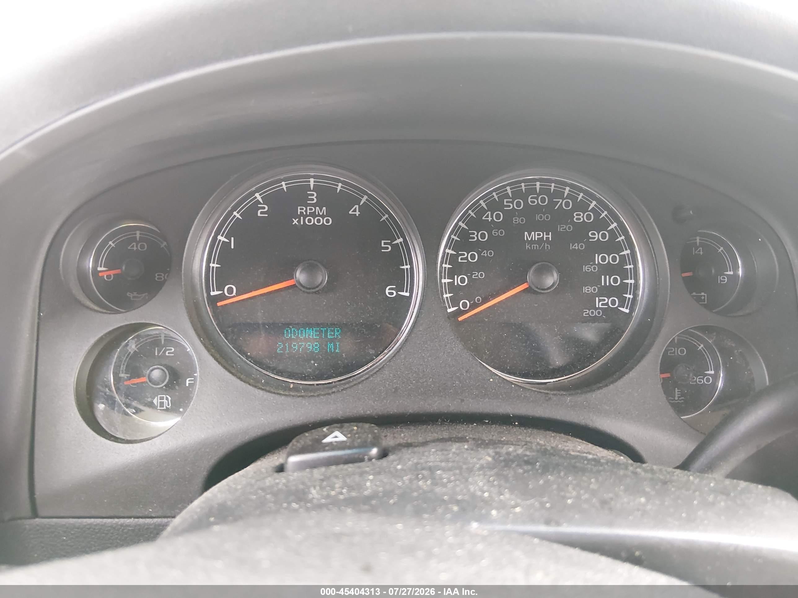 2009 Chevrolet Tahoe Lt2 Black vin: 1GNFK23059R265217