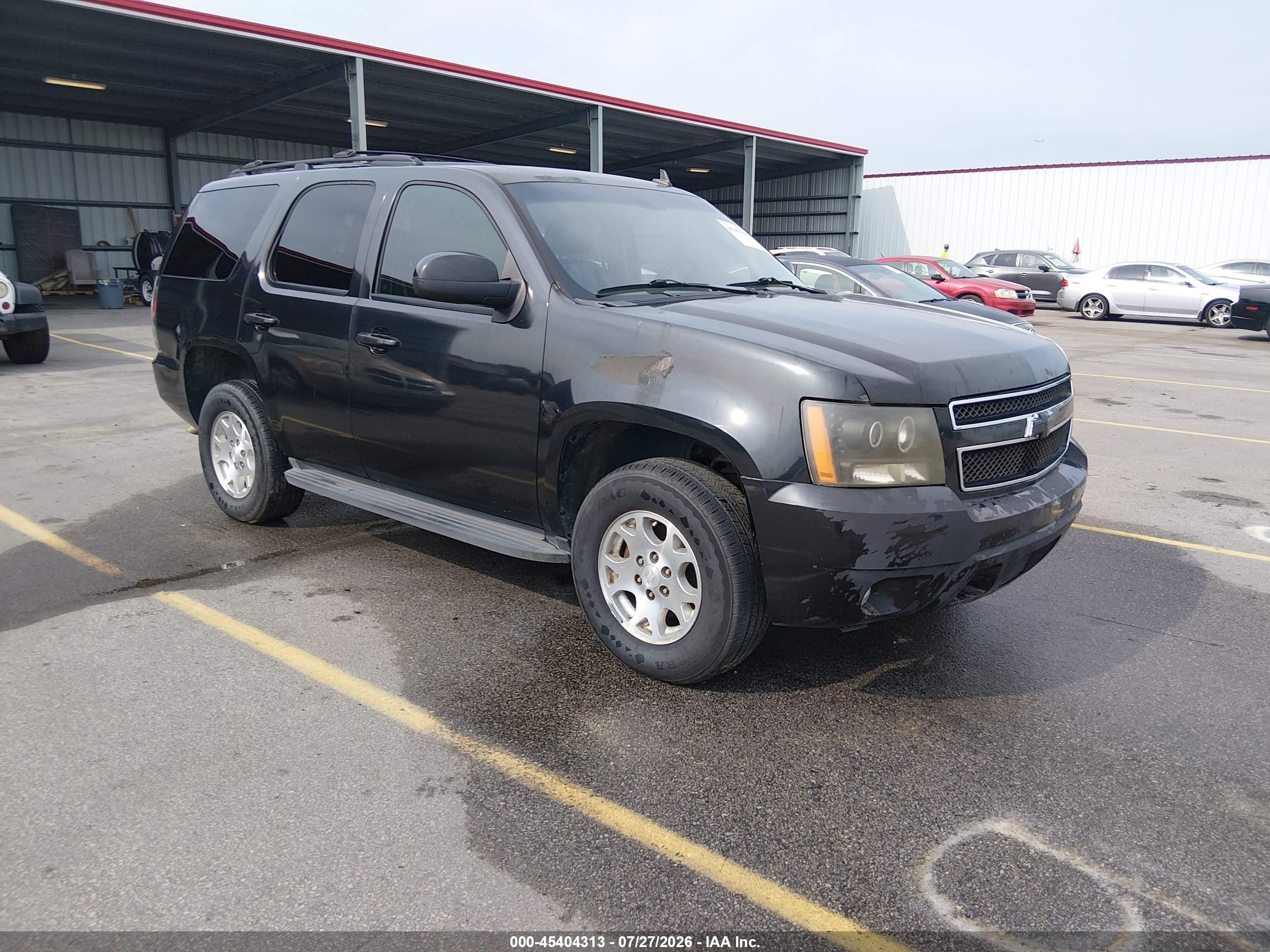 2009 Chevrolet Tahoe Lt2 Black vin: 1GNFK23059R265217