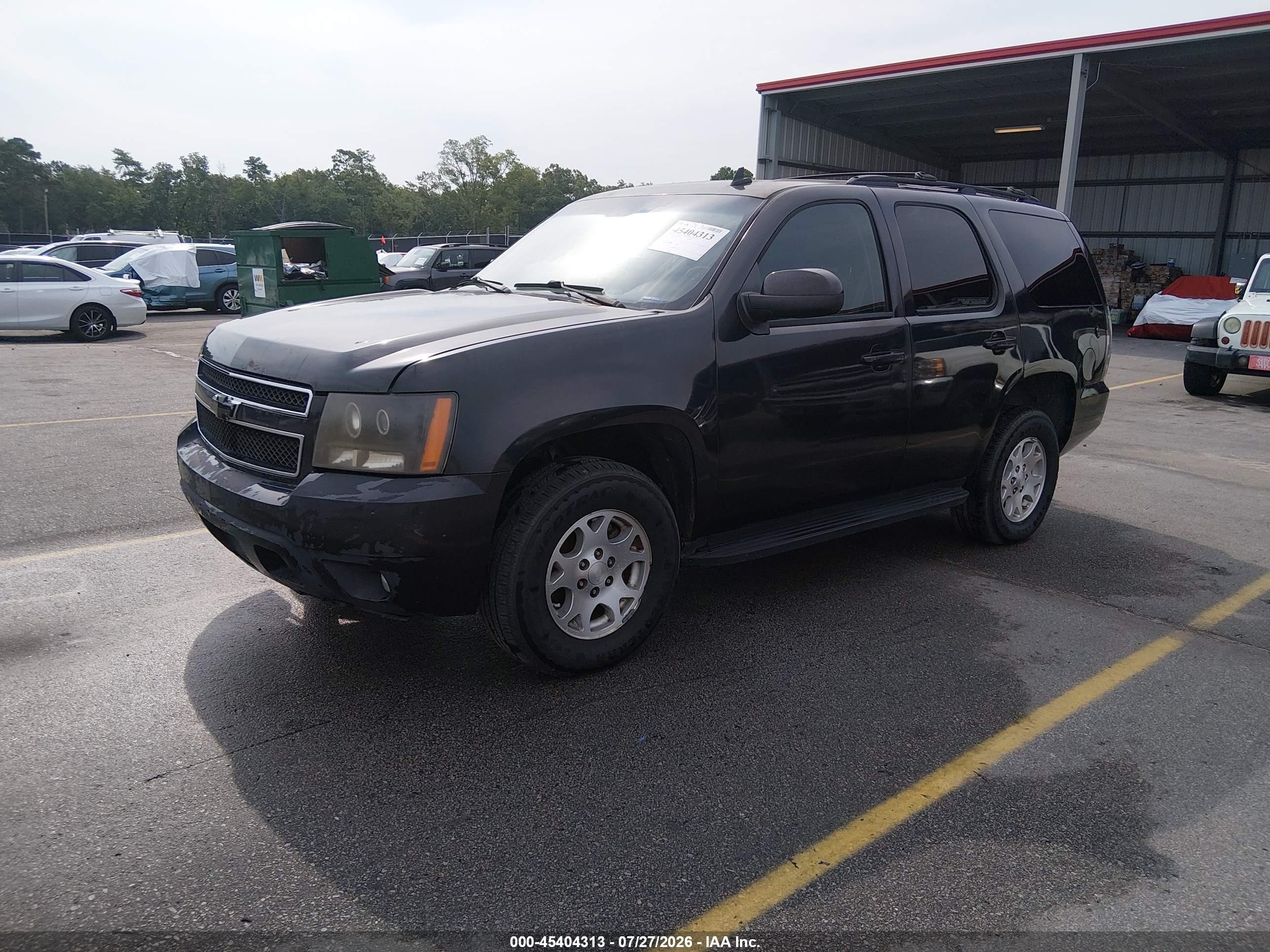 2009 Chevrolet Tahoe Lt2 Black vin: 1GNFK23059R265217