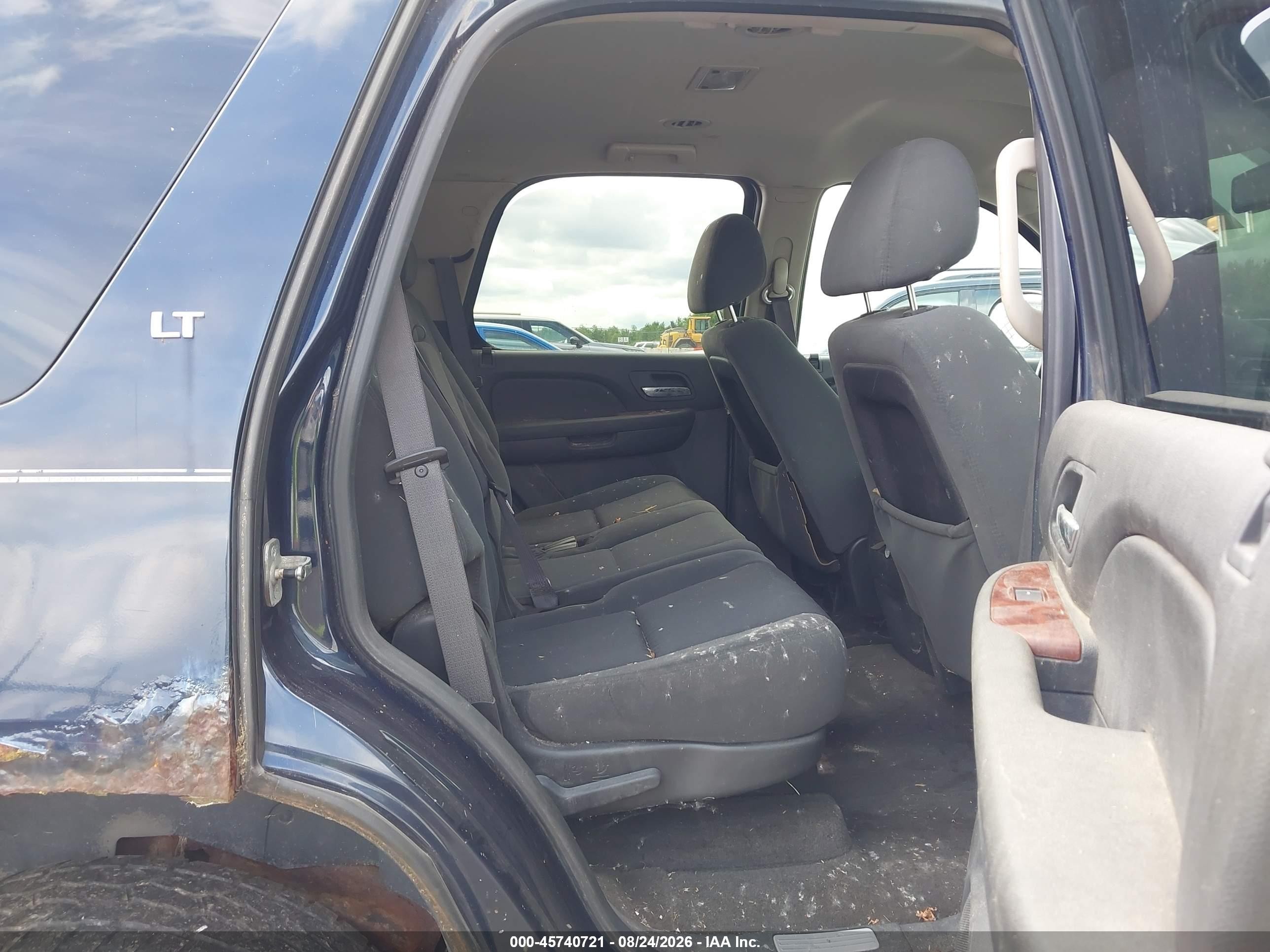 2009 Chevrolet Tahoe Lt1 Dark Blue vin: 1GNFK23089R153611