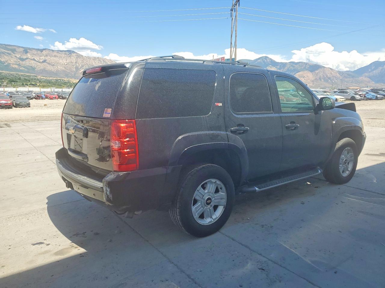 2009 Chevrolet Tahoe K1500 Lt Black vin: 1GNFK23099R167498