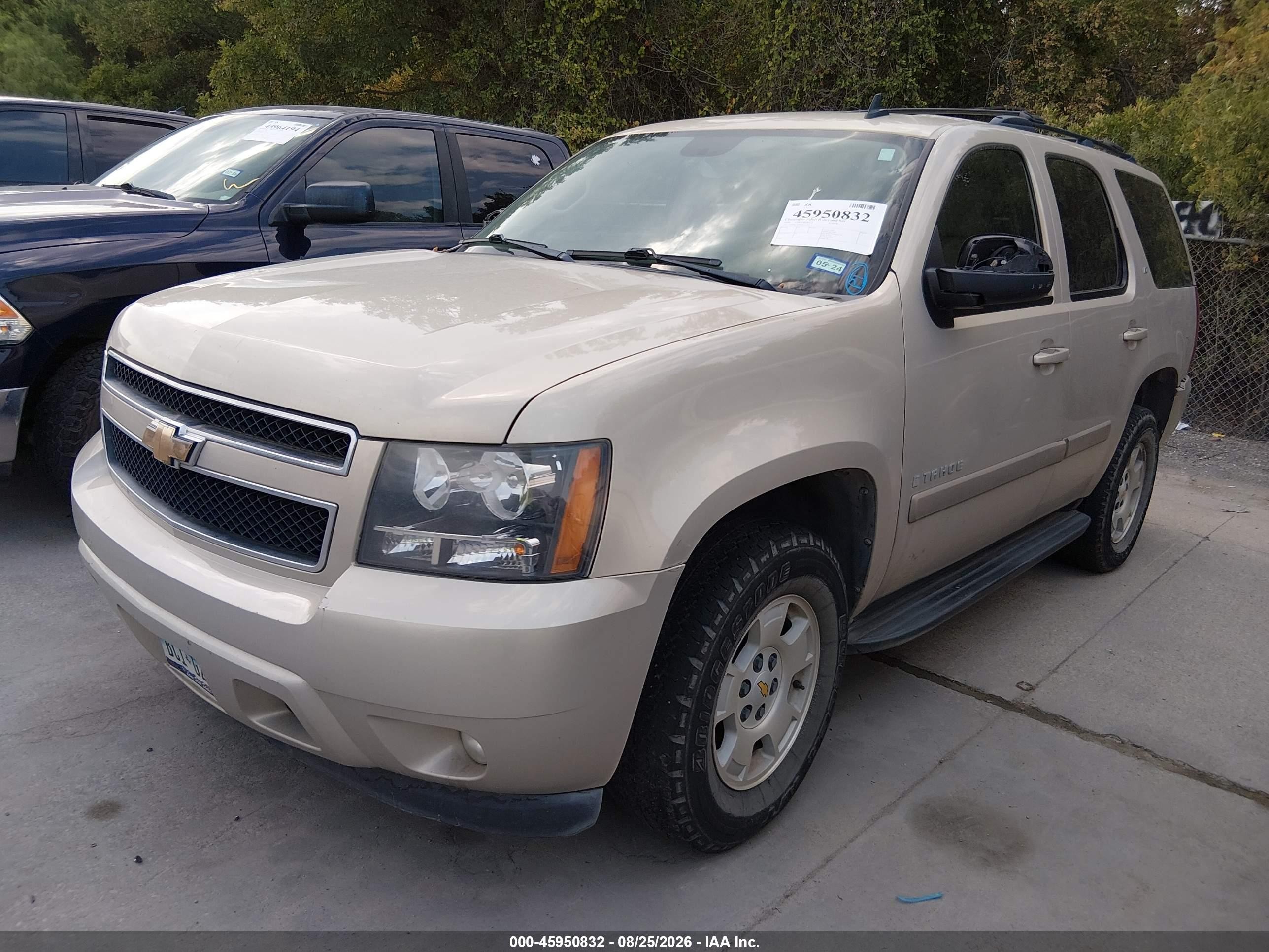 2009 Chevrolet Tahoe Lt2 Gold vin: 1GNFK230X9R101610