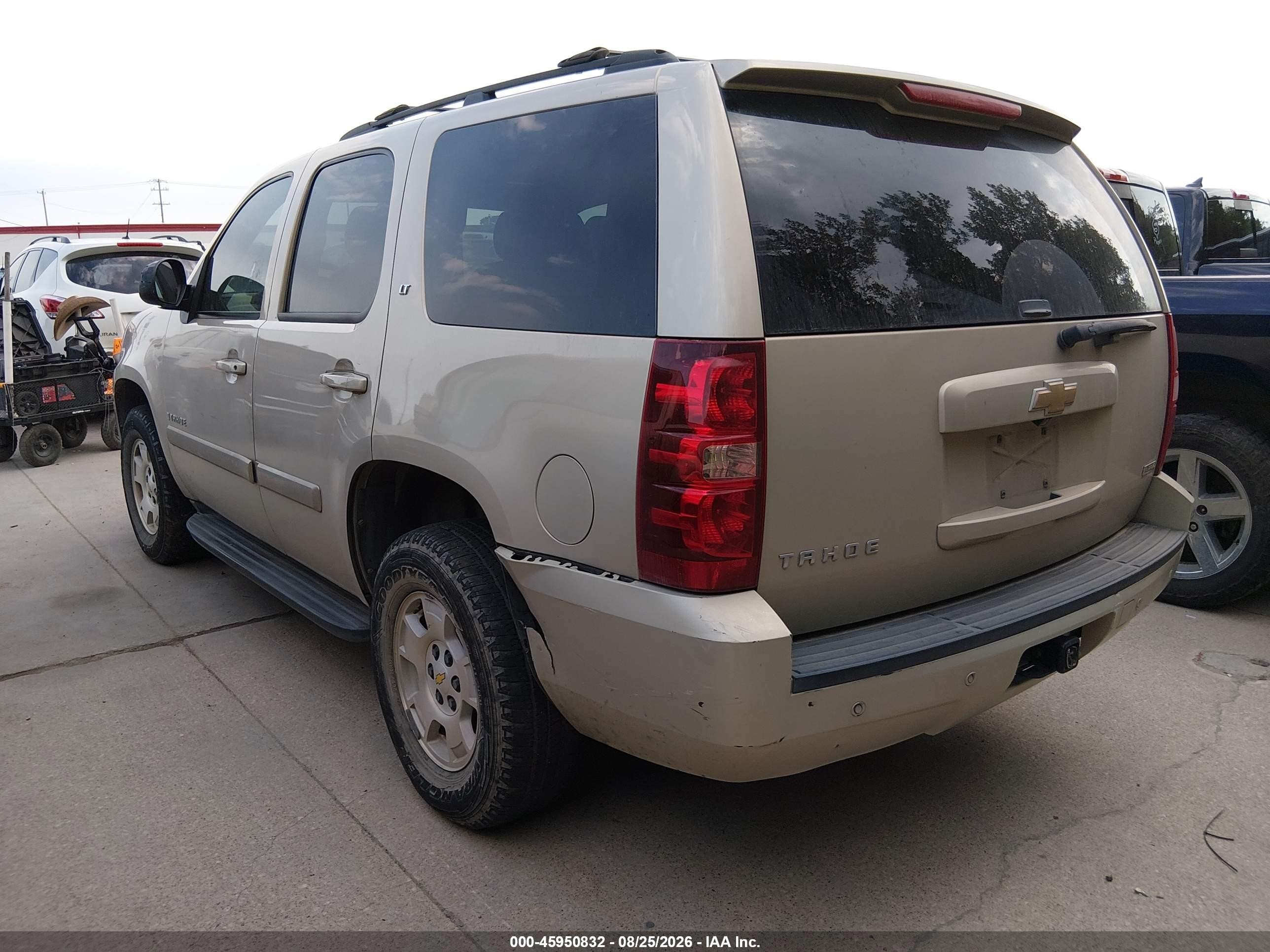 2009 Chevrolet Tahoe Lt2 Gold vin: 1GNFK230X9R101610