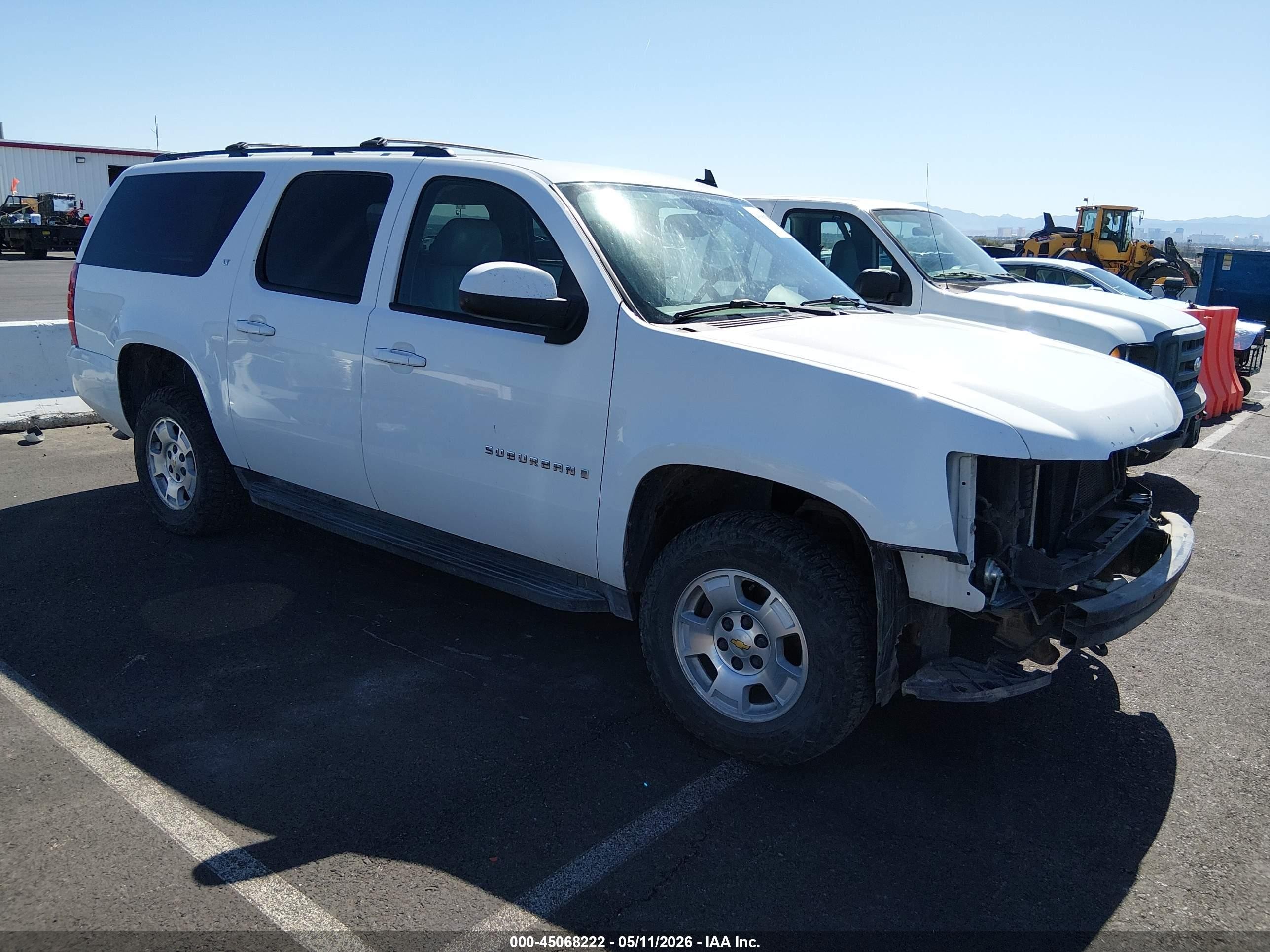 2009 Chevrolet Suburban 1500 Lt2 White vin: 1GNFK26319R265835