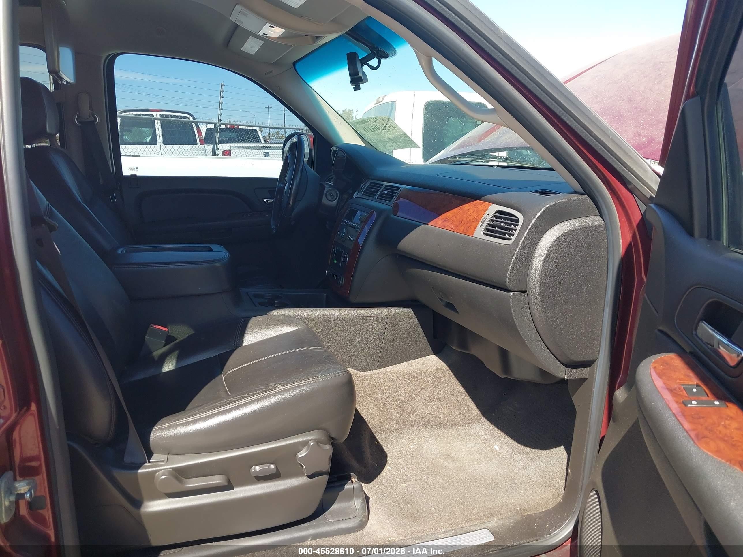 2009 Chevrolet Suburban 1500 Lt2 Burgundy vin: 1GNFK26359J122479