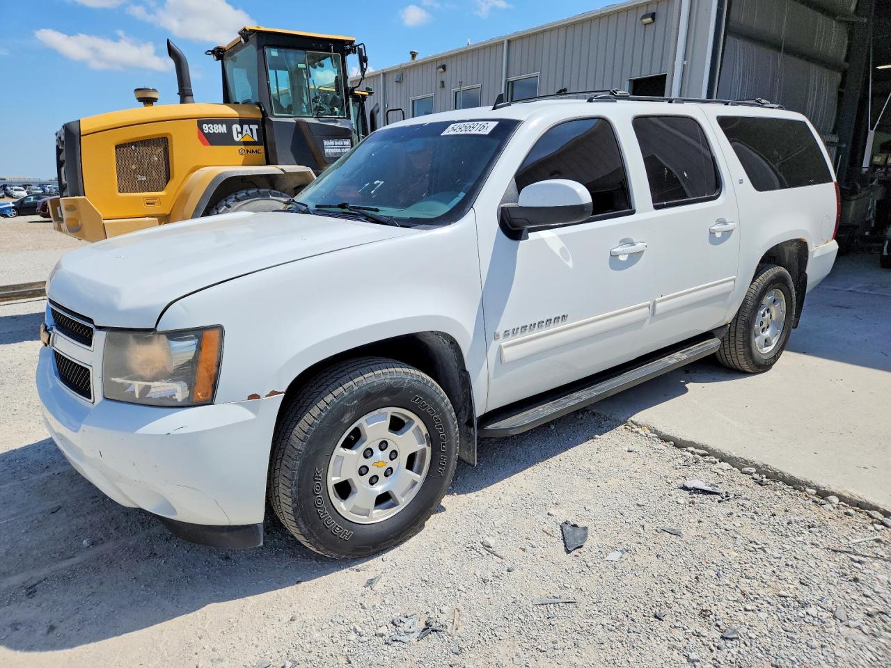 2009 Chevrolet Suburban K1500 Lt White vin: 1GNFK26369R248092