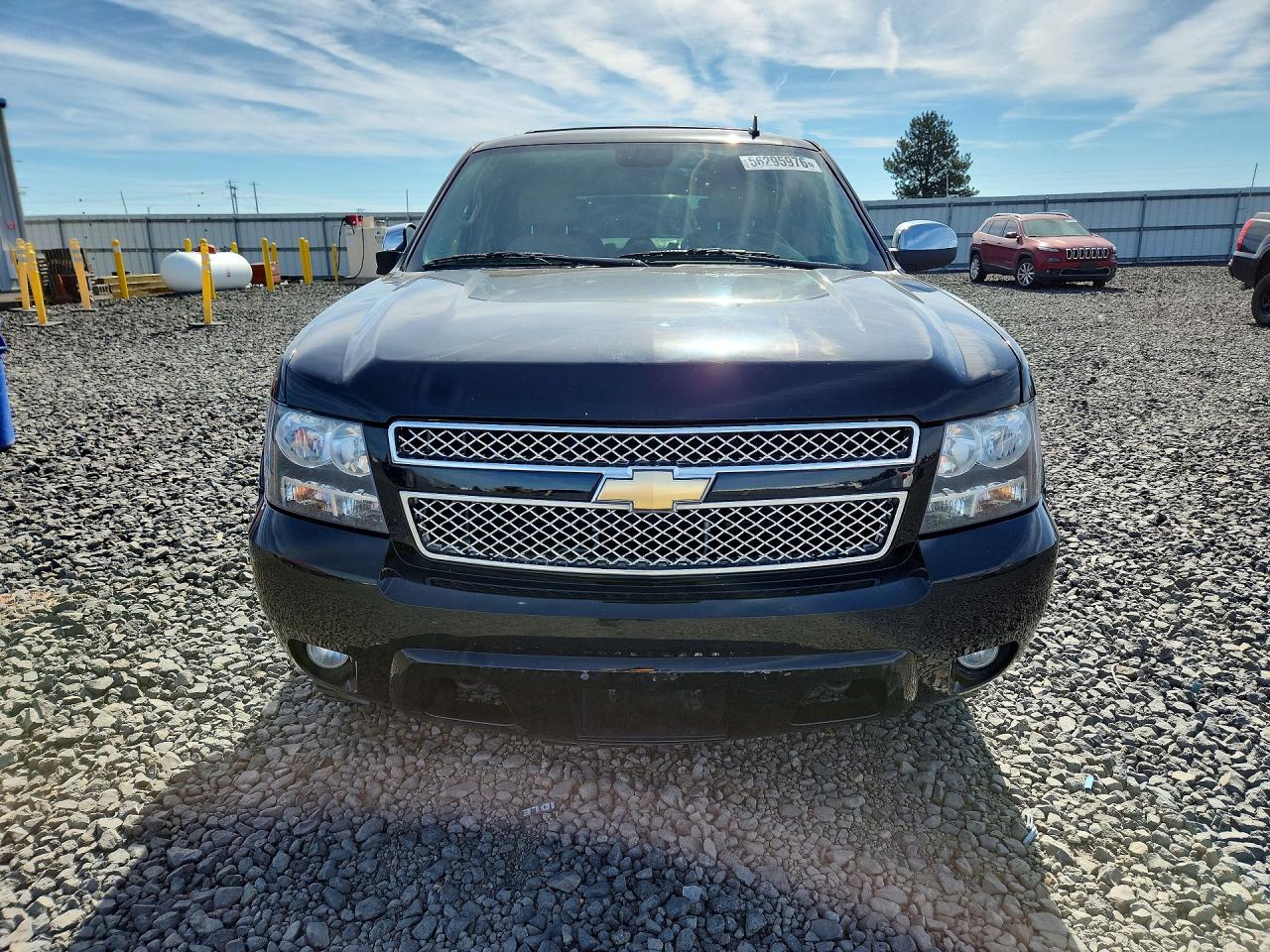 2009 Chevrolet Tahoe K1500 Ltz Black vin: 1GNFK33009R208011
